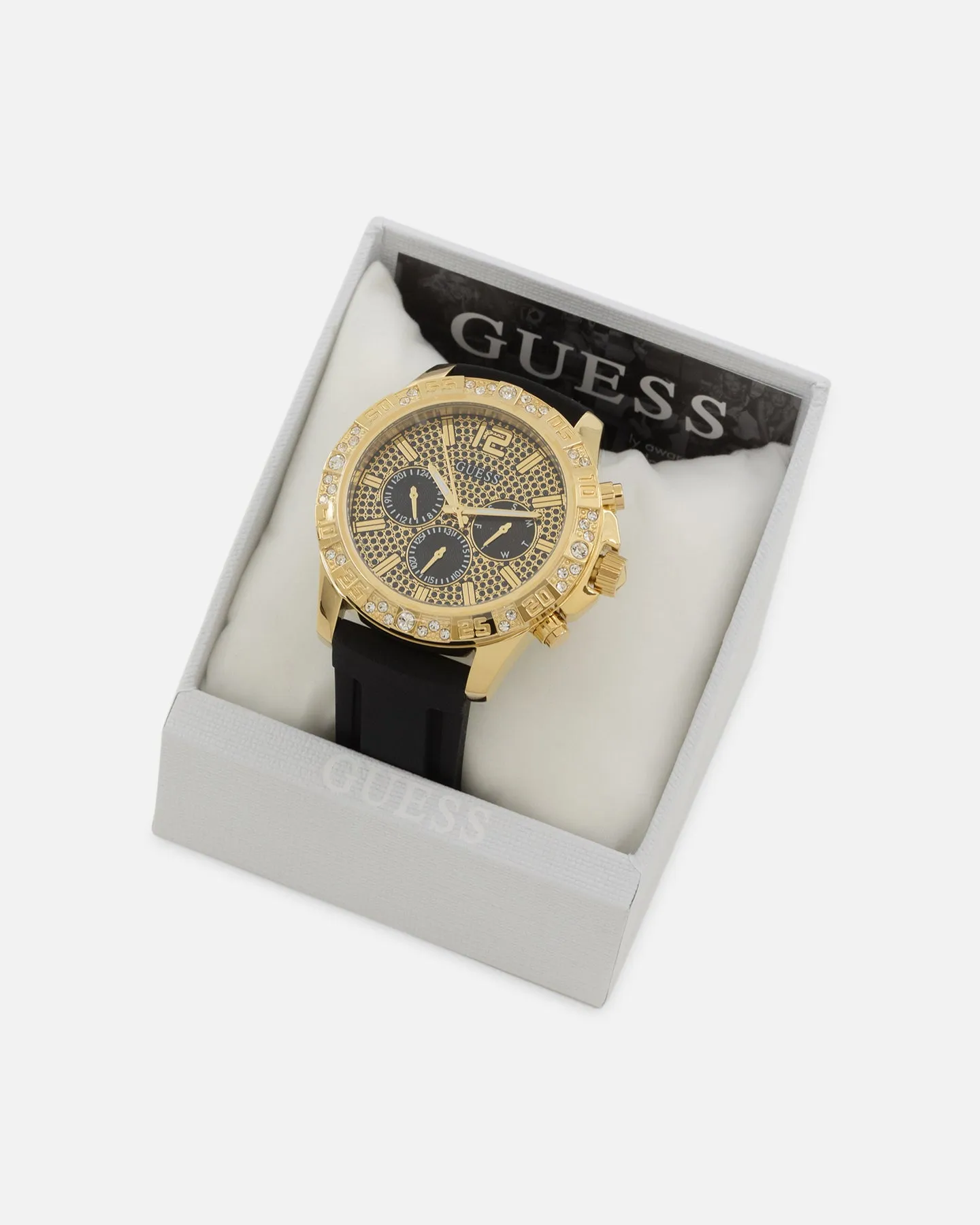 Guess Mainline Majestic Crystal Watch Gold/Green sold by Culture Kings product image thumbnail 3