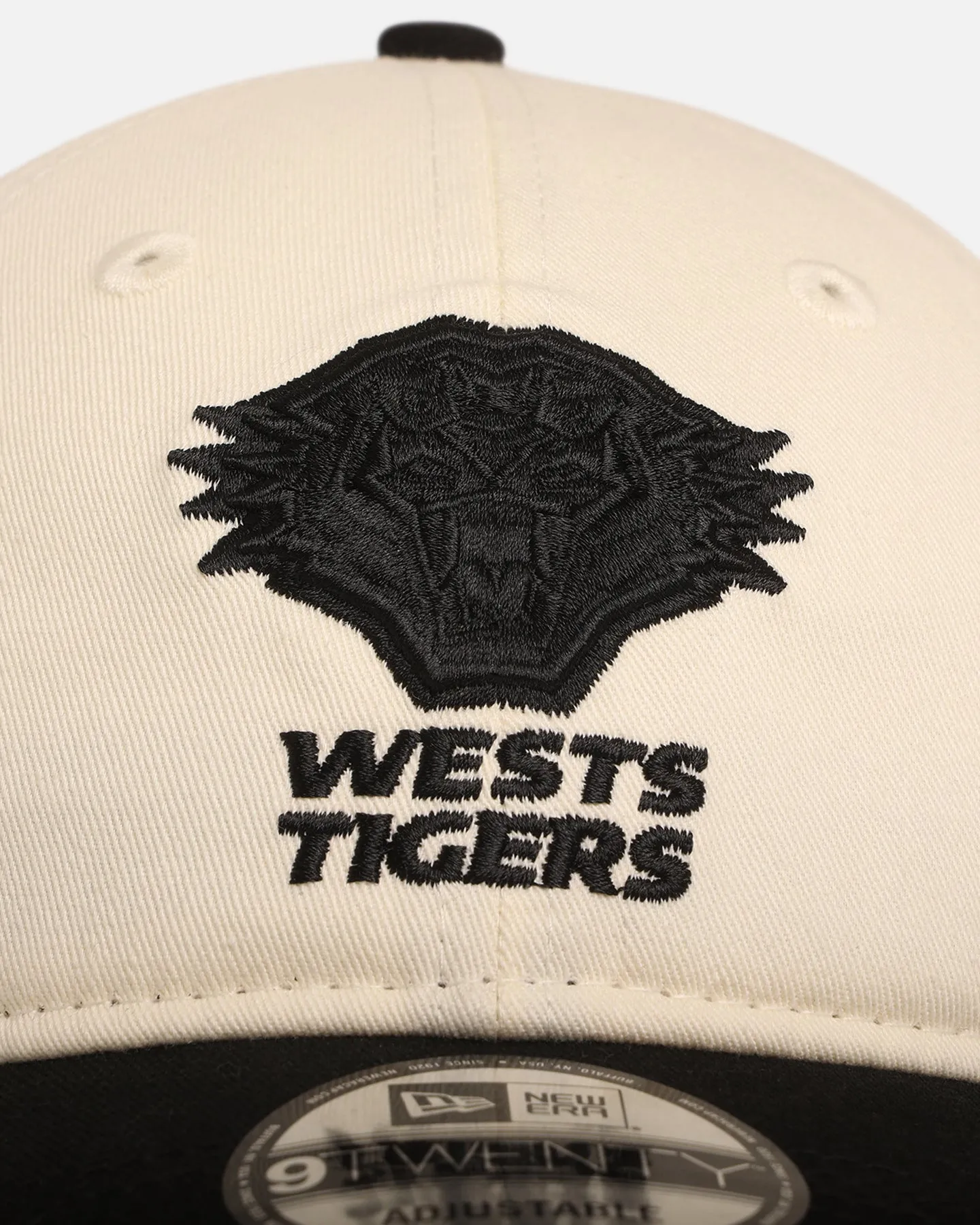 New Era Wests Tigers 'NRL Two Tone' 9TWENTY Strapback Chrome White/Black sold by Culture Kings product image thumbnail 5