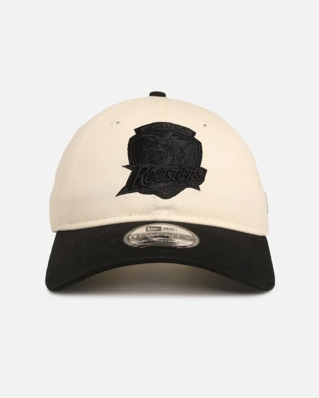 New Era Sydney Roosters 'NRL Two Tone' 9TWENTY Strapback Chrome White/Black sold by Culture Kings