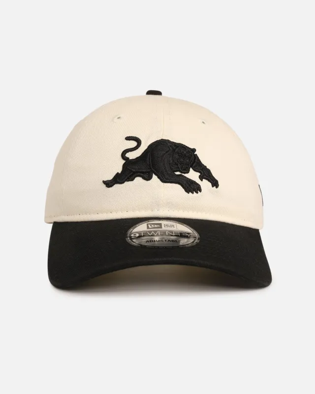 New Era Penrith Panthers 'NRL Two Tone' 9TWENTY Strapback Chrome White/Black sold by Culture Kings