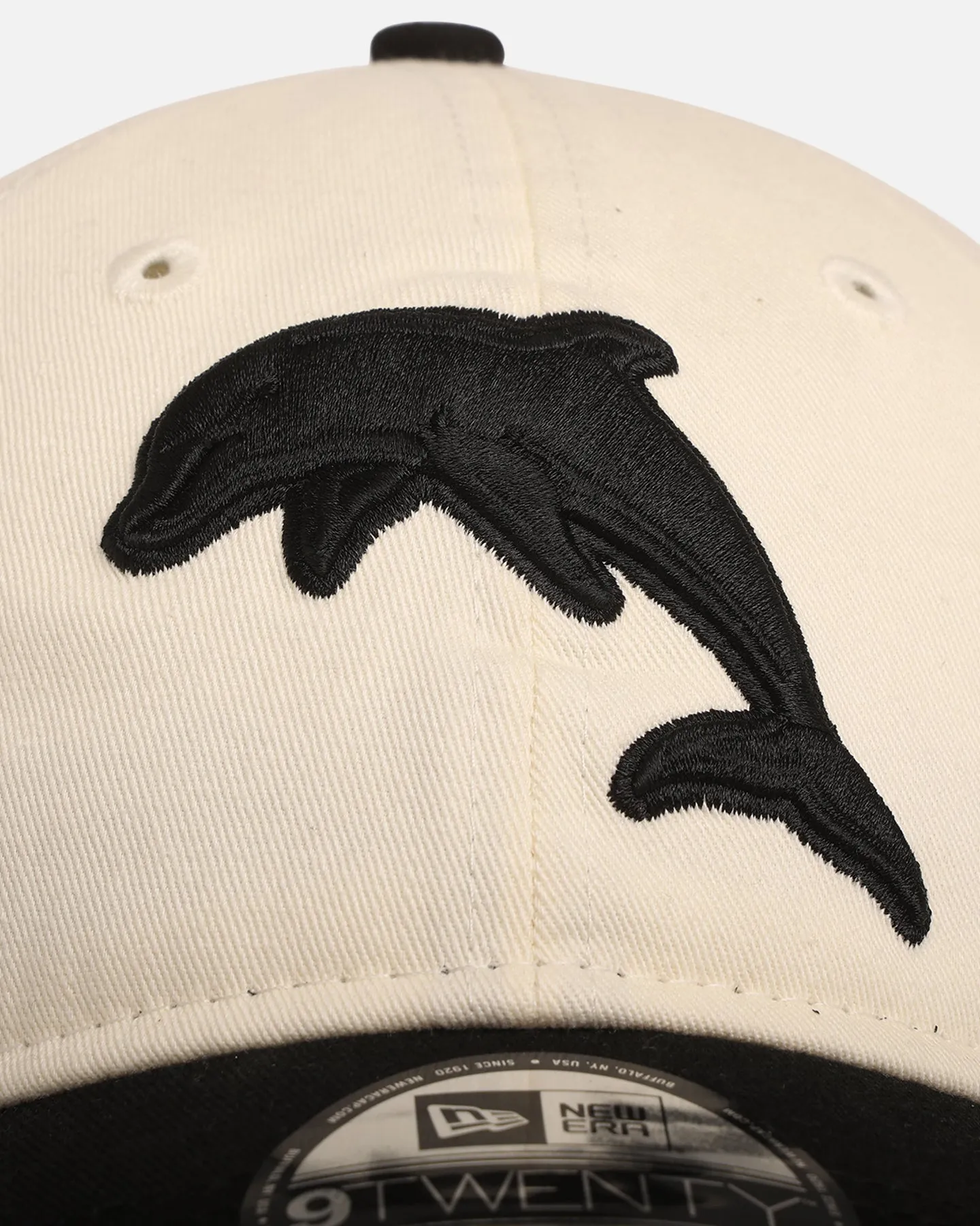 New Era The Dolphins 'NRL Two Tone' 9TWENTY Strapback Chrome White/Black sold by Culture Kings product image thumbnail 5