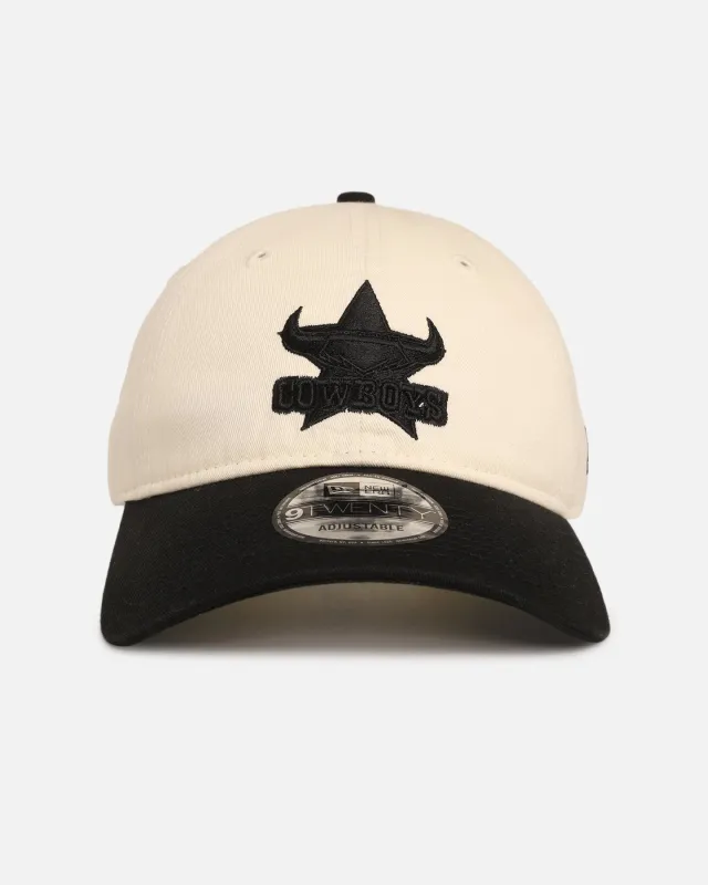 New Era North Queensland Cowboys 'NRL Two Tone' 9TWENTY Strapback Chrome White/Black sold by Culture Kings