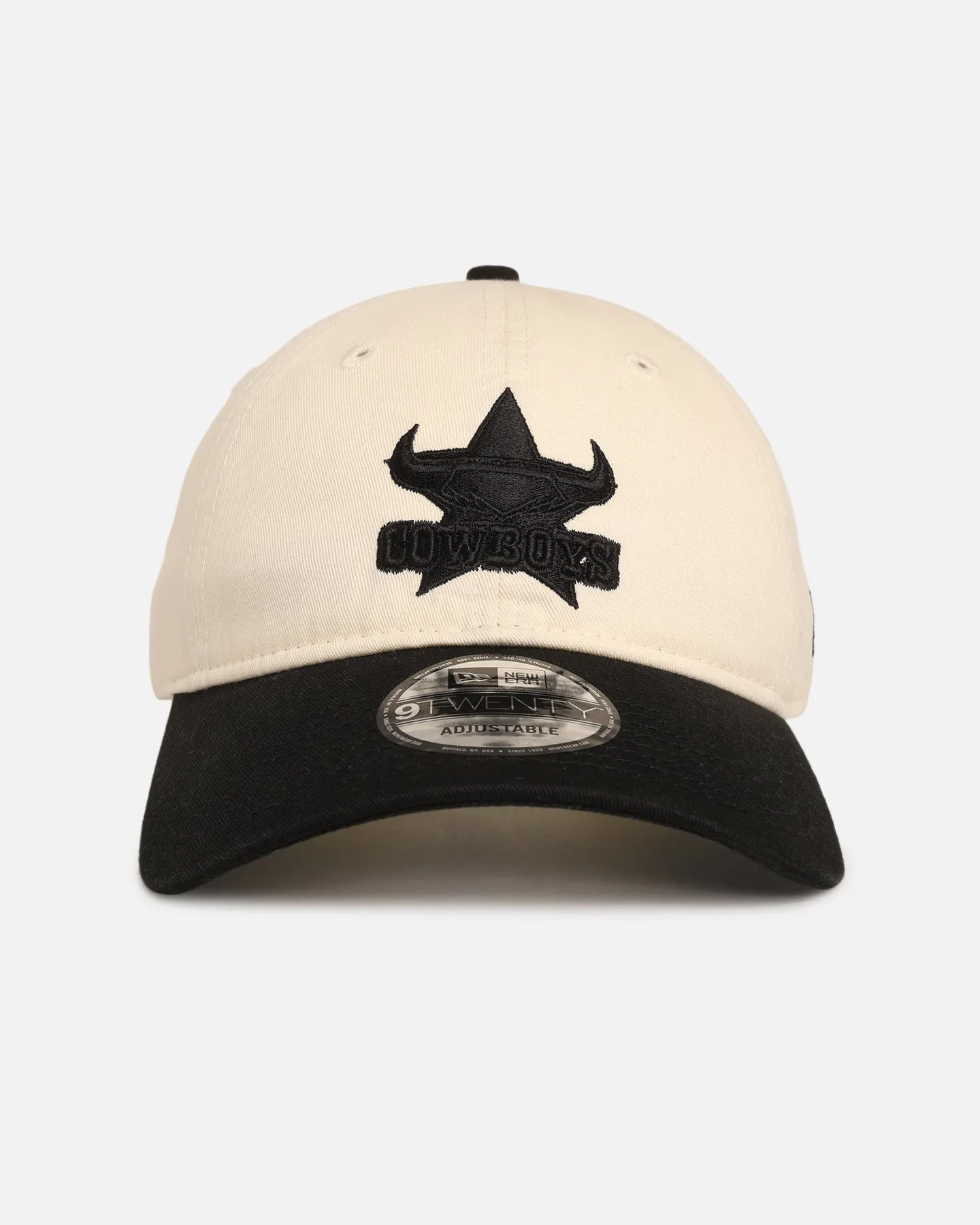 New Era North Queensland Cowboys 'NRL Two Tone' 9TWENTY Strapback Chrome White/Black sold by Culture Kings