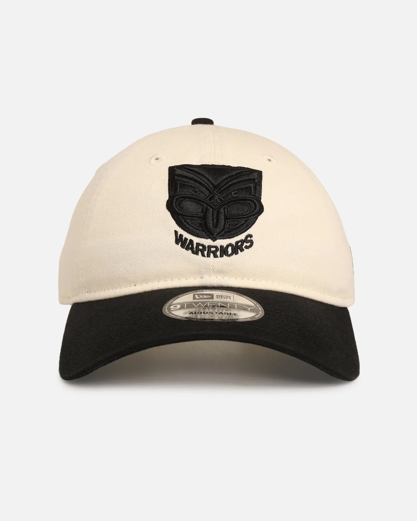 New Era New Zealand Warriors 'NRL Two Tone' 9TWENTY Strapback Chrome White/Black sold by Culture Kings