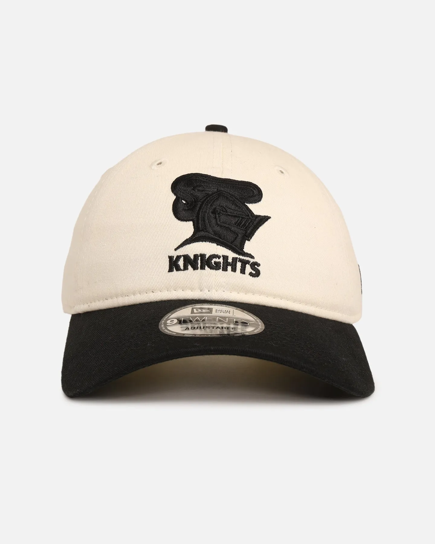 New Era Newcastle Knights 'NRL Two Tone' 9TWENTY Strapback Chrome White/Black sold by Culture Kings