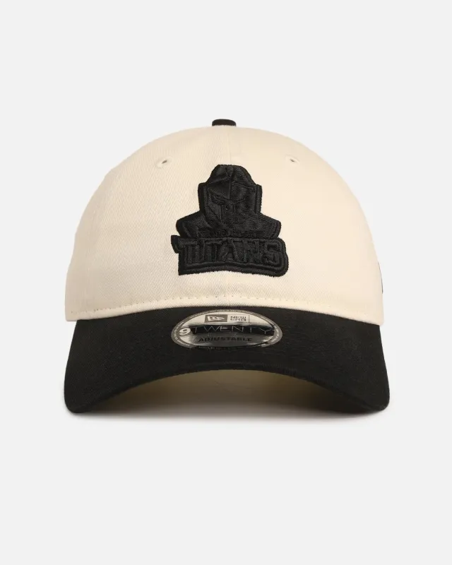 New Era Gold Coast Titans 'NRL Two Tone' 9TWENTY Strapback Chrome White/Black sold by Culture Kings