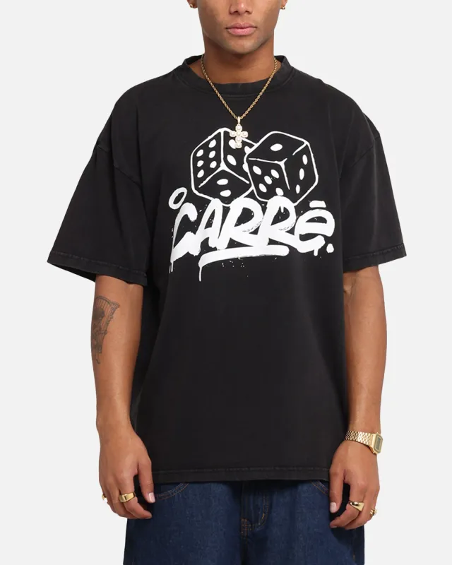 Carre Players Choice T-Shirt Black Acidwash sold by Culture Kings