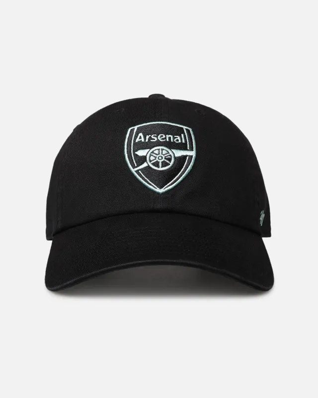 47 Brand Arsenal 47 Clean Up Strapback Black/Turquoise sold by Culture Kings