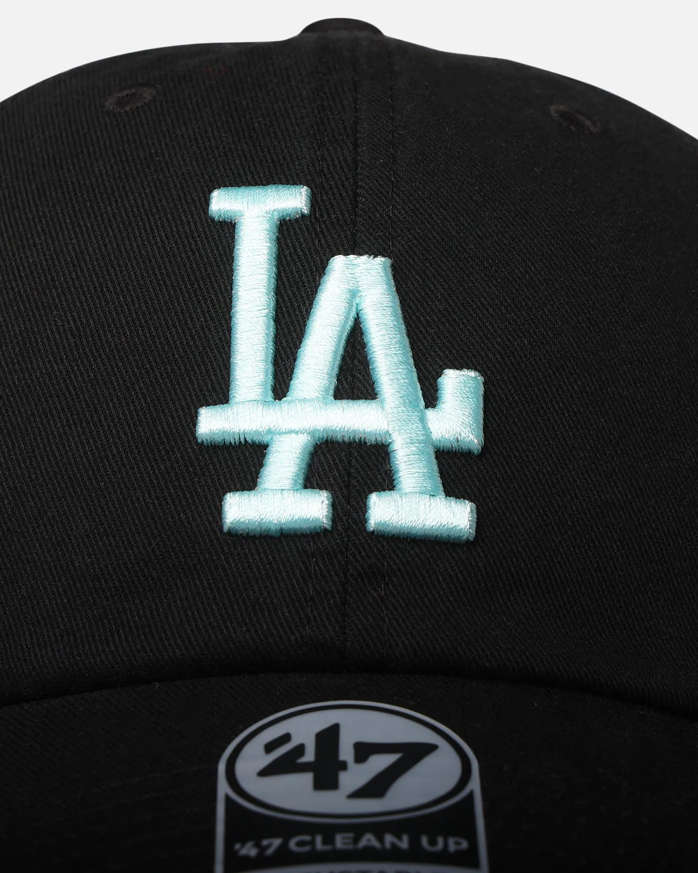 47 Brand Los Angeles Dodgers 47 Clean Up Strapback Black/Turquoise sold by Culture Kings product image thumbnail 5