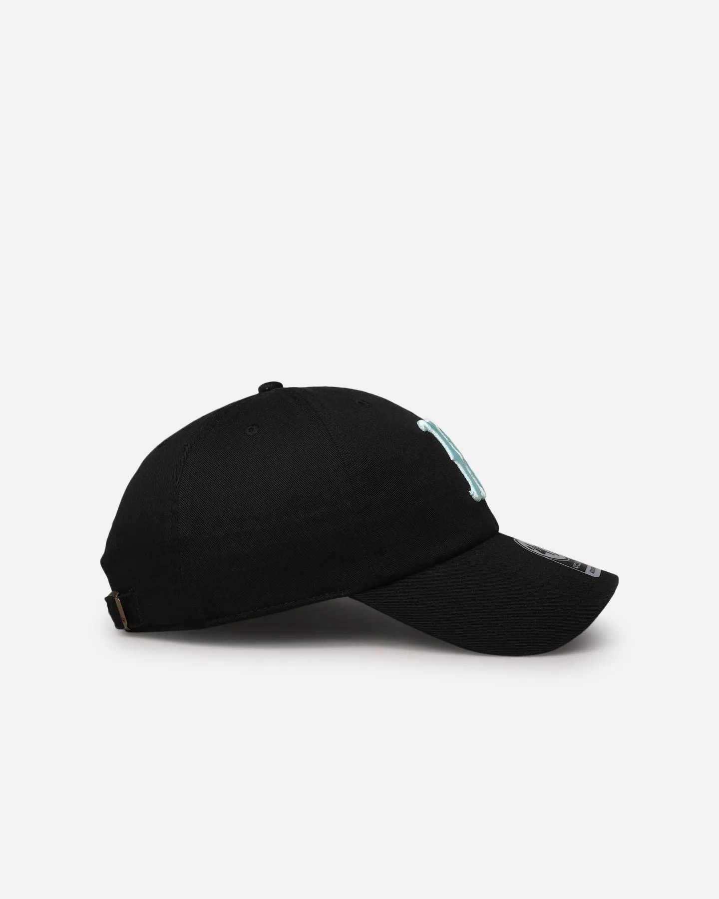 47 Brand Boston Red Sox 47 Clean Up Strapback Black/Turquoise sold by Culture Kings product image thumbnail 3