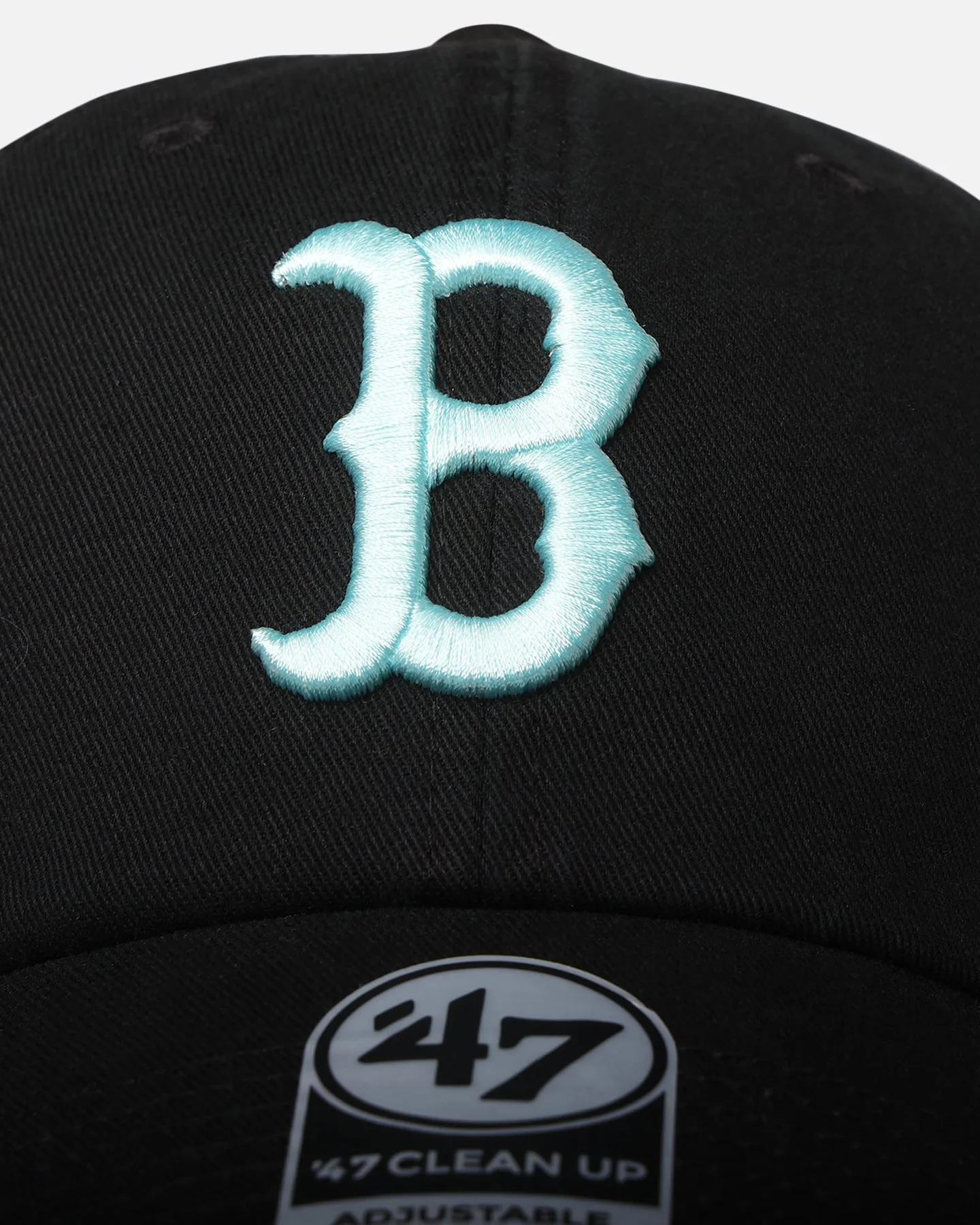 47 Brand Boston Red Sox 47 Clean Up Strapback Black/Turquoise sold by Culture Kings product image thumbnail 5