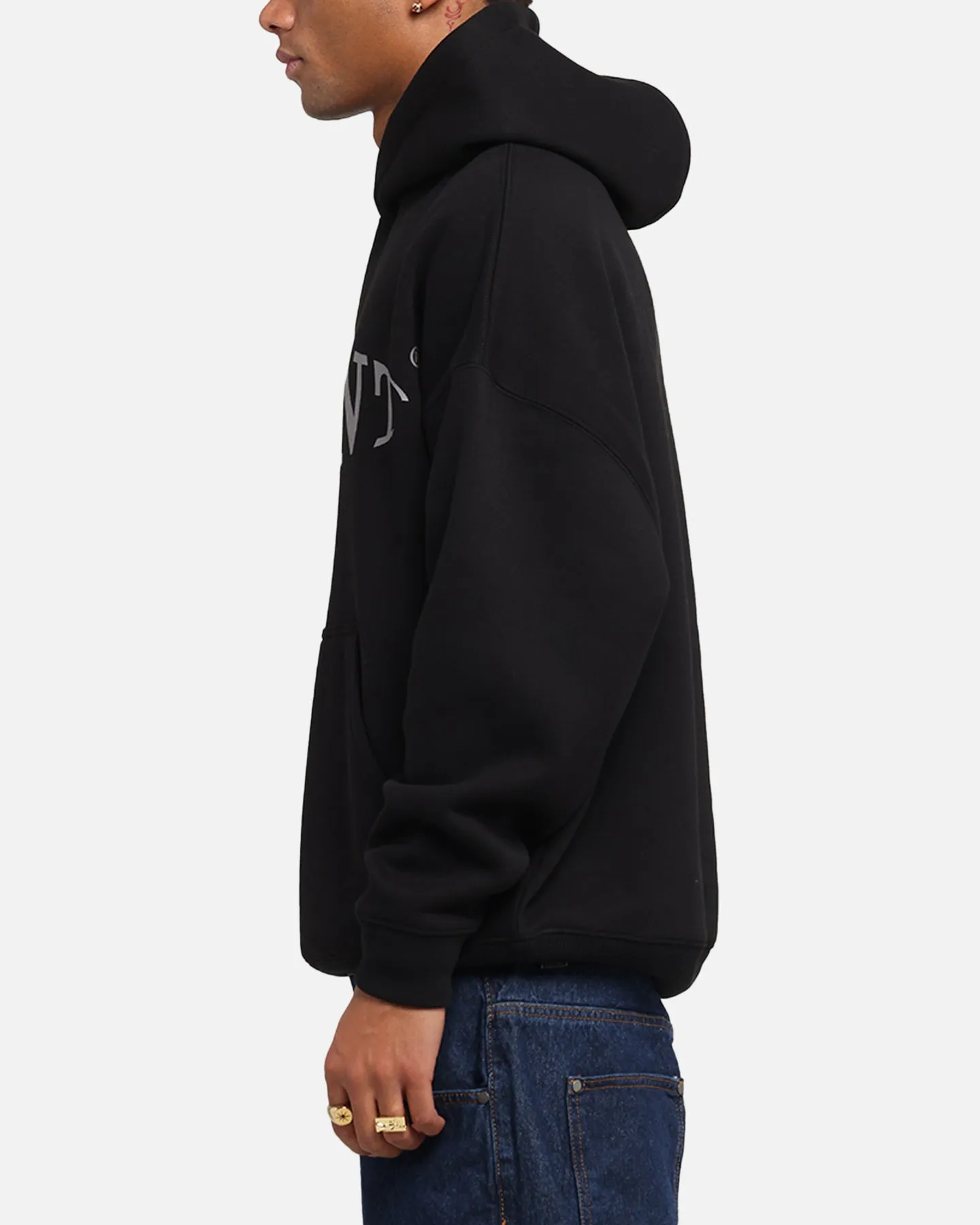 Saint Morta Vision Boxy Hoodie Black sold by Culture Kings product image thumbnail 5