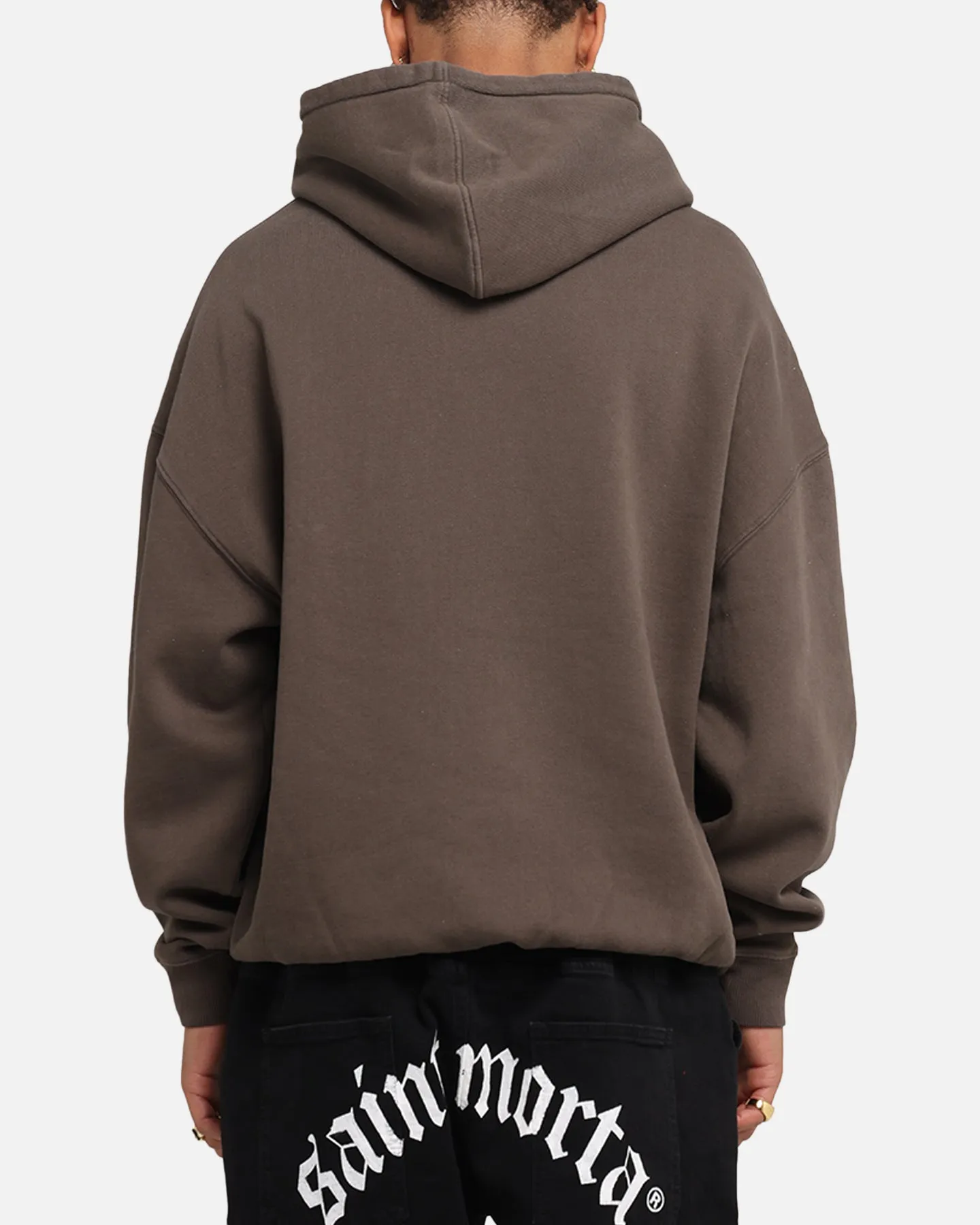 Saint Morta Vision Boxy Hoodie Brown sold by Culture Kings product image thumbnail 3