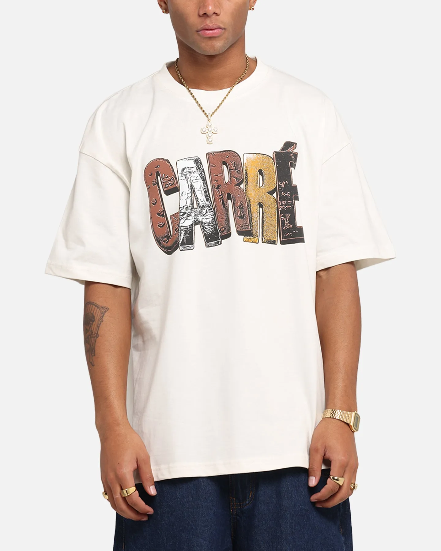Carre Chocolate T-Shirt Off White sold by Culture Kings