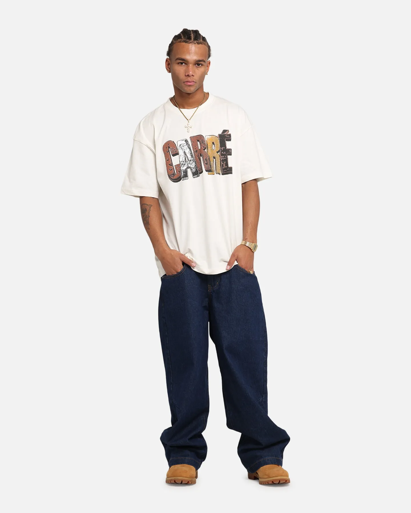 Carre Chocolate T-Shirt Off White sold by Culture Kings product image thumbnail 2
