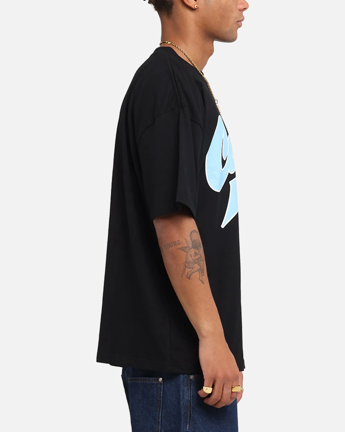 Carre Slugger Script T-Shirt Black sold by Culture Kings product image thumbnail 4