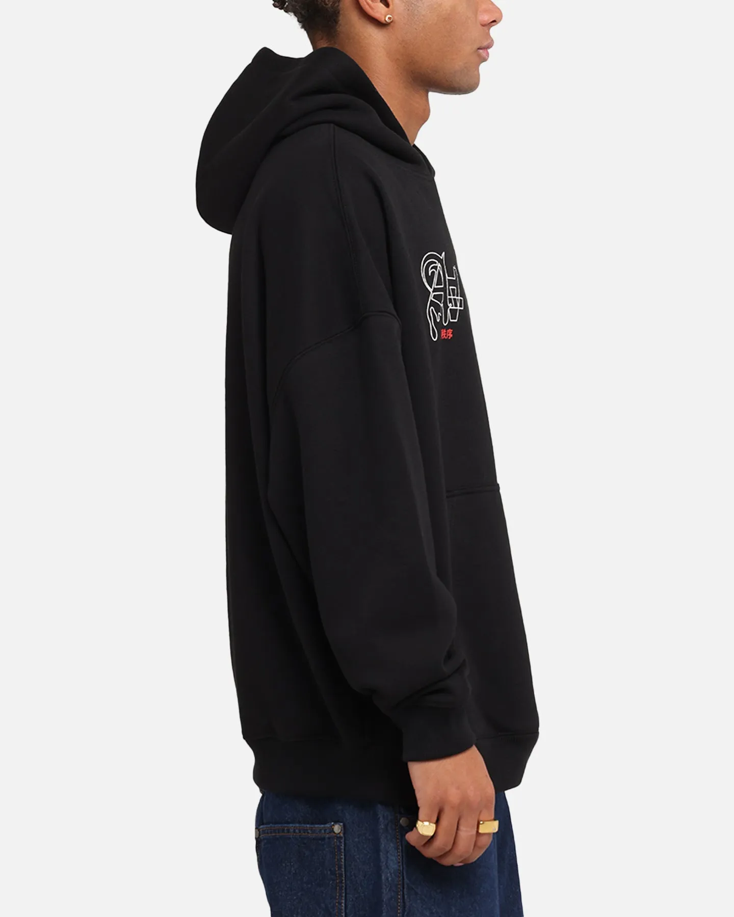 The Anti Order Arcade Boxy Hoodie Black sold by Culture Kings product image thumbnail 4