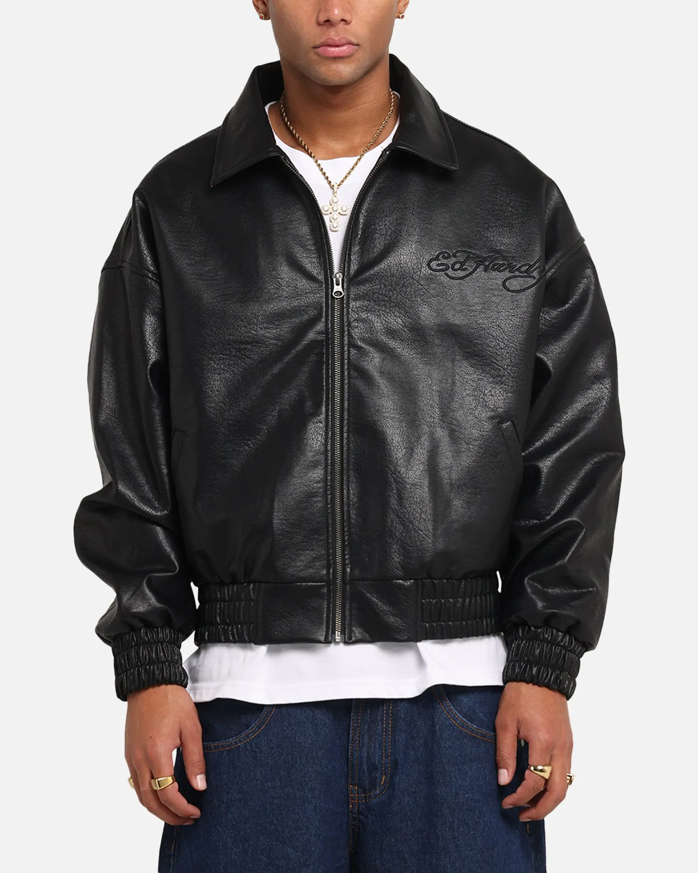 Ed Hardy Eagle Jacket Black sold by Culture Kings product image thumbnail 2