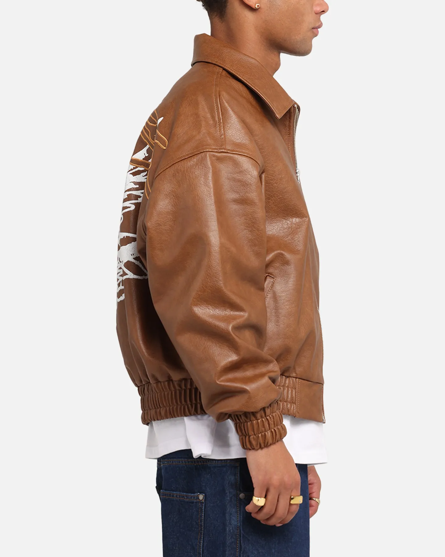 Ed Hardy Eagle Jacket Brown sold by Culture Kings product image thumbnail 5