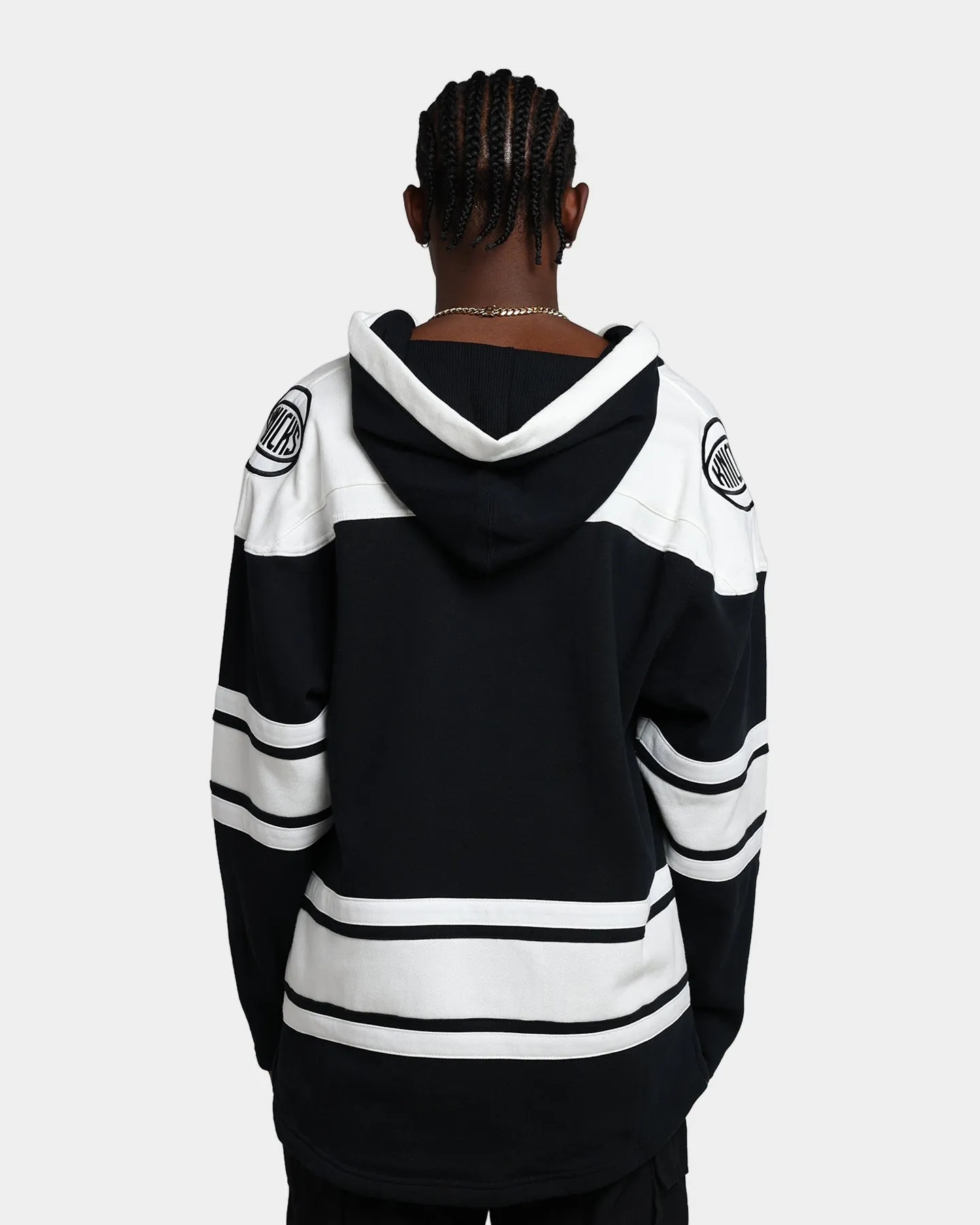 47 Brand New York Knicks Superior Lacer Hoodie Jet Black sold by Culture Kings product image thumbnail 4