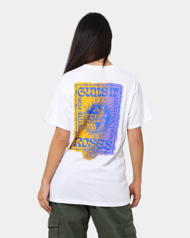 Guns n Roses Appetite Ticket T-Shirt White made by Culture Kings
