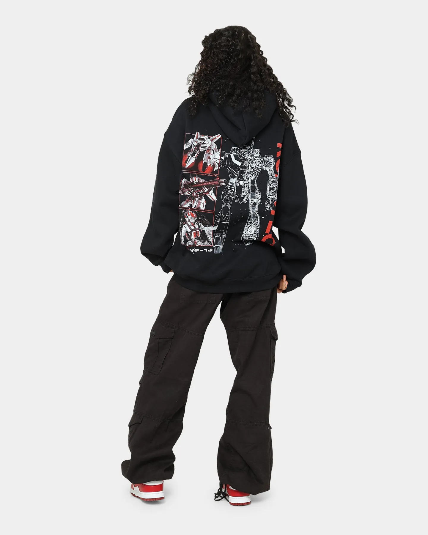 American Thrift X Robotech VF1J Hoodie Black sold by Culture Kings product image thumbnail 3
