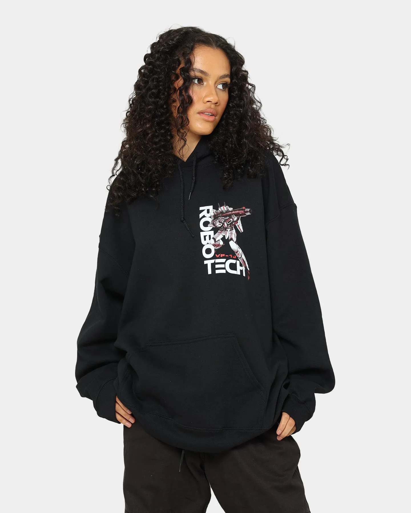 American Thrift X Robotech VF1J Hoodie Black sold by Culture Kings product image thumbnail 2