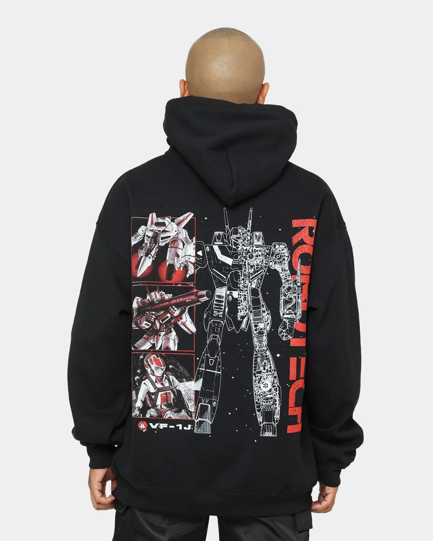 American Thrift X Robotech VF1J Hoodie Black sold by Culture Kings product image thumbnail 5