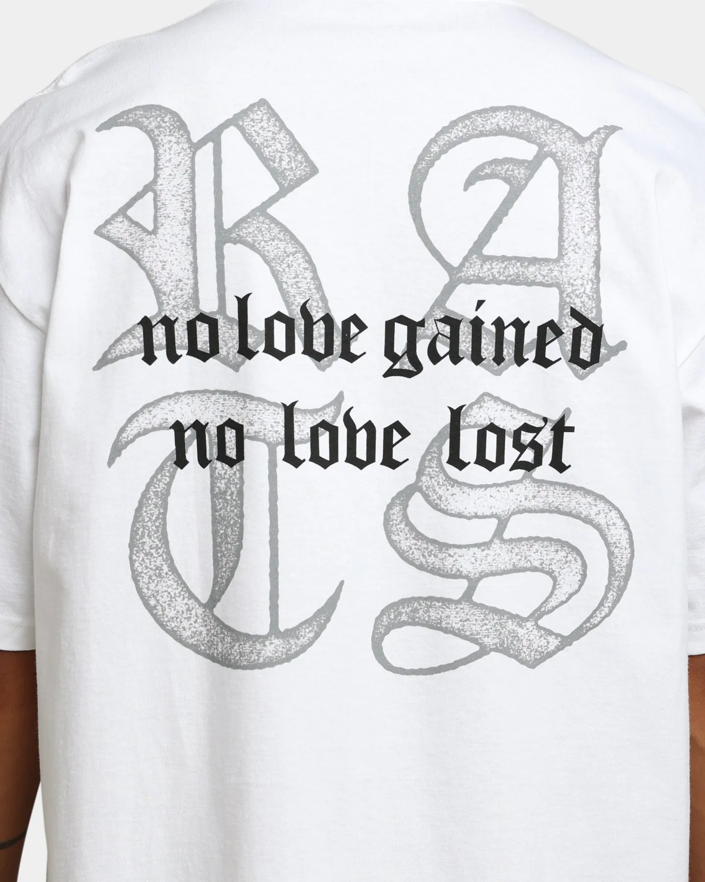 Rats Get Fat No Love T-Shirt White sold by Culture Kings product image thumbnail 5