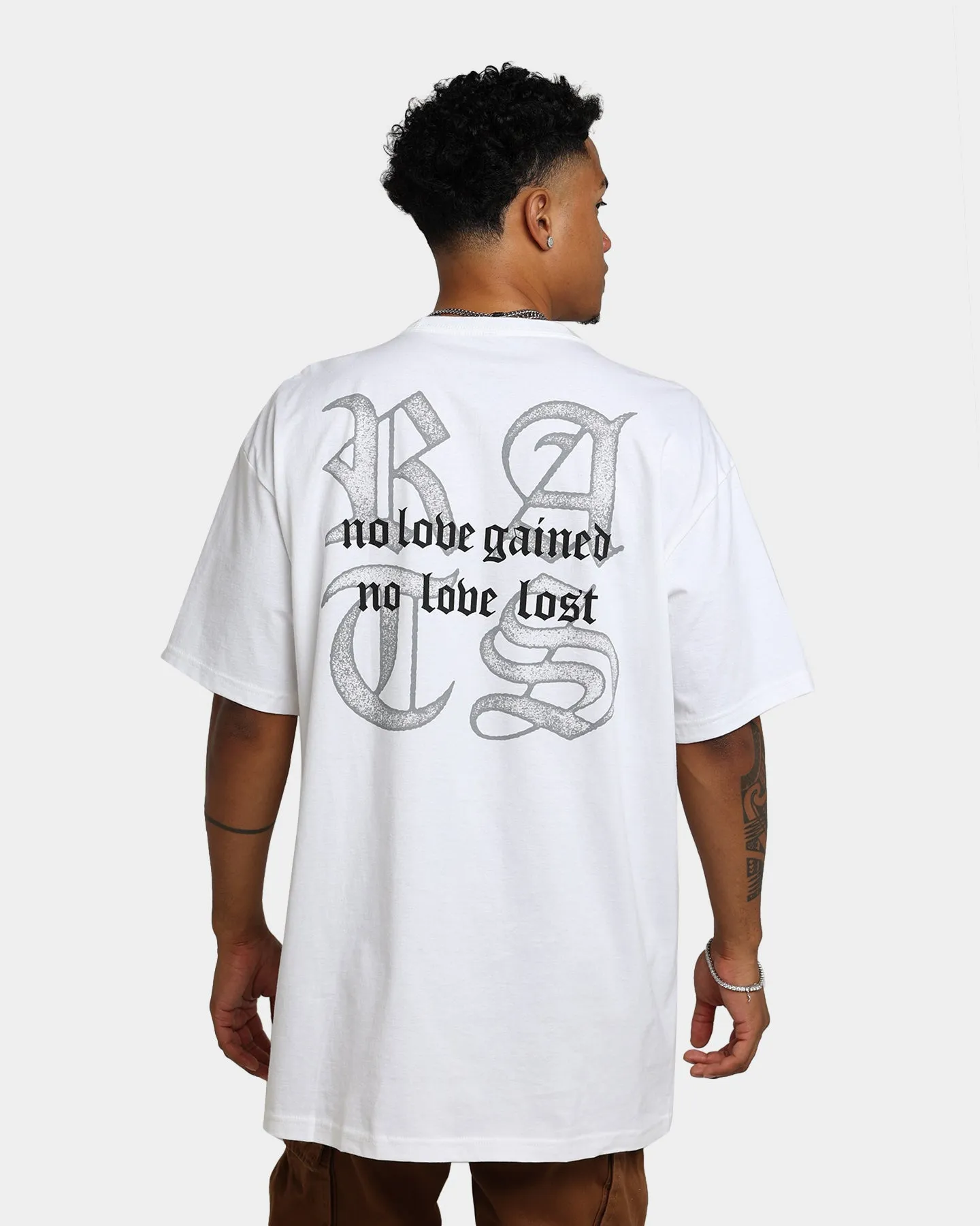 Rats Get Fat No Love T-Shirt White sold by Culture Kings product image thumbnail 2