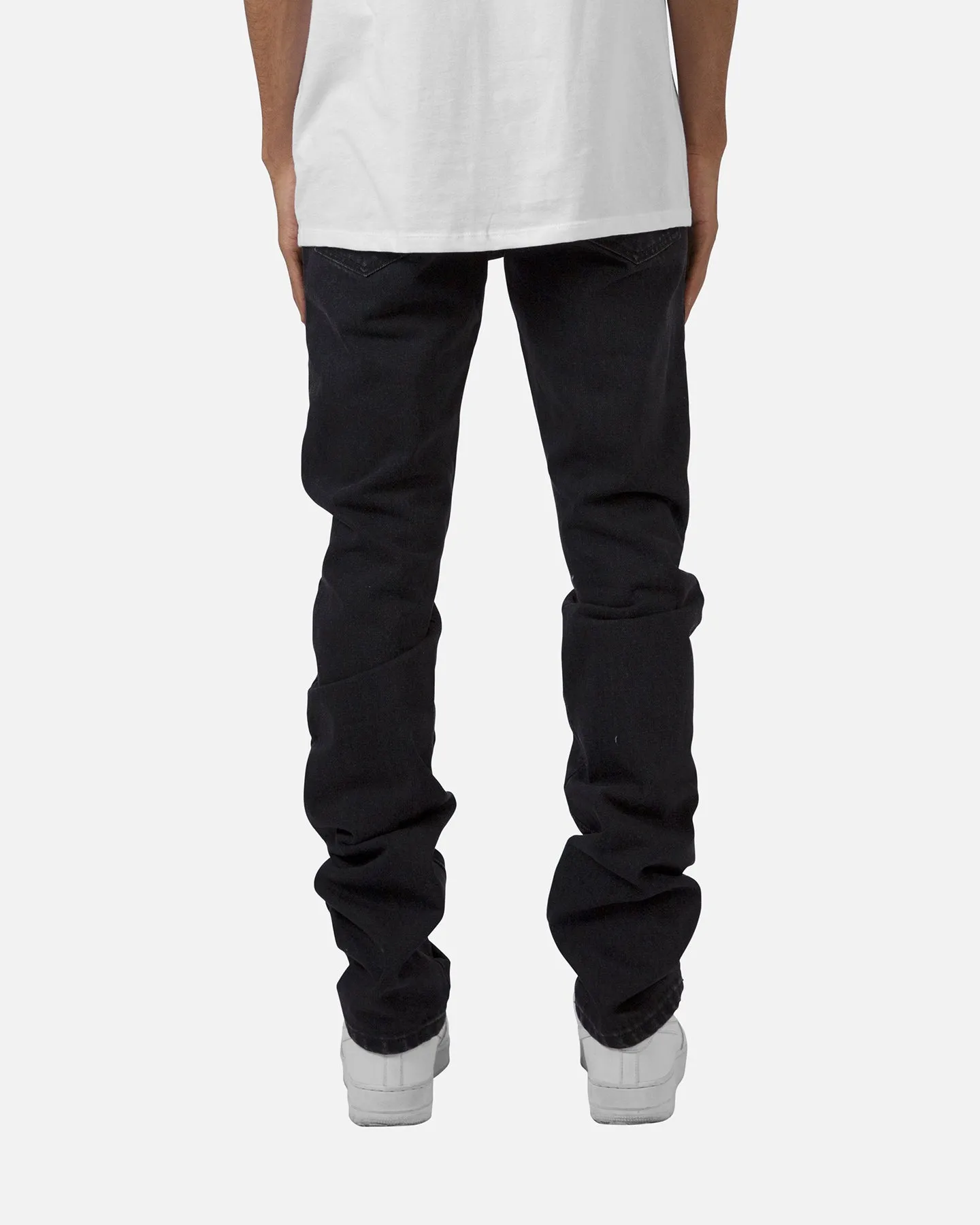 MNML D184 Skeleton Straight Denim Pants Black/White sold by Culture Kings product image thumbnail 5