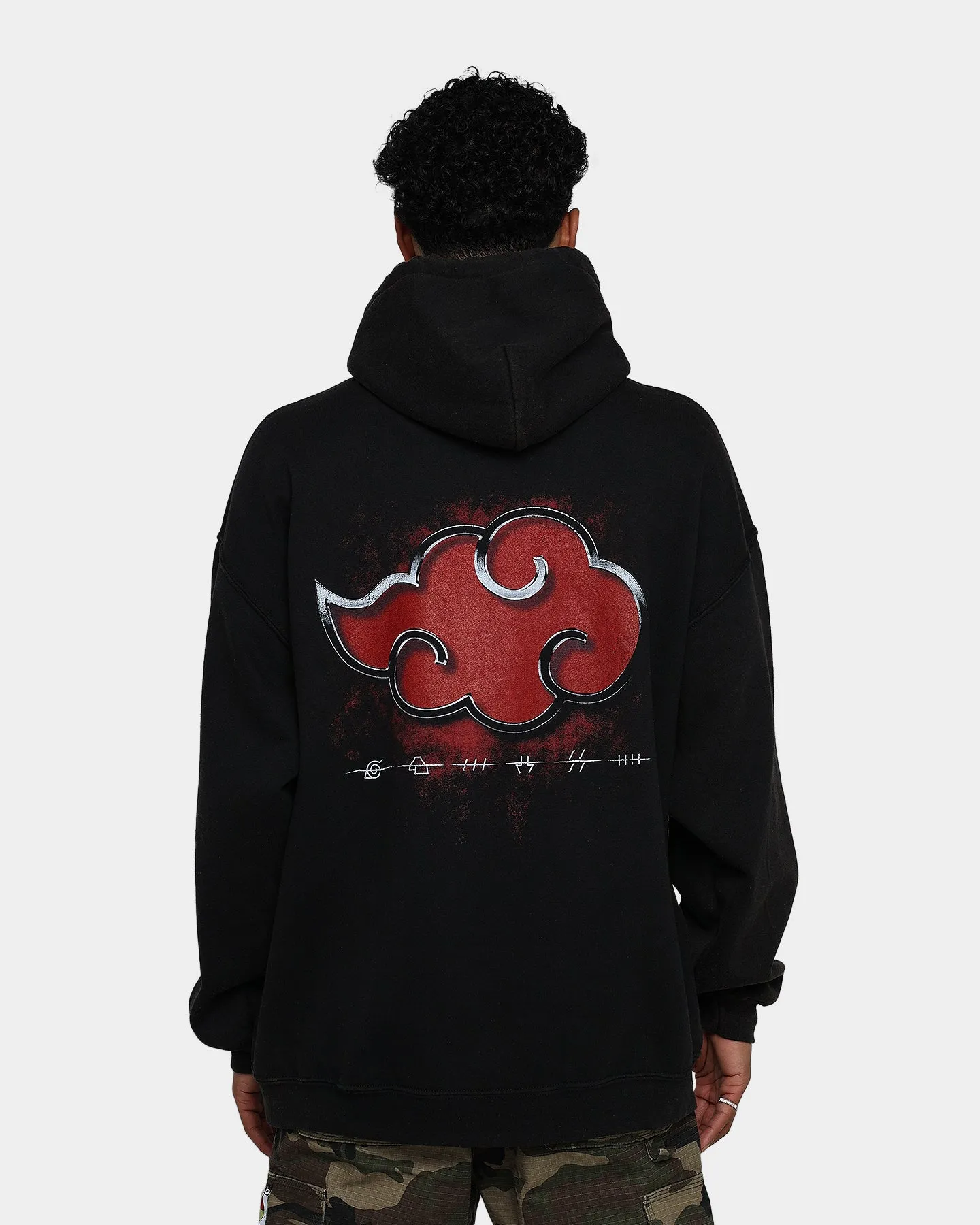 Goat Crew X Naruto Akatsuki Organic Premium Vintage Hoodie Vintage Black sold by Culture Kings product image thumbnail 5