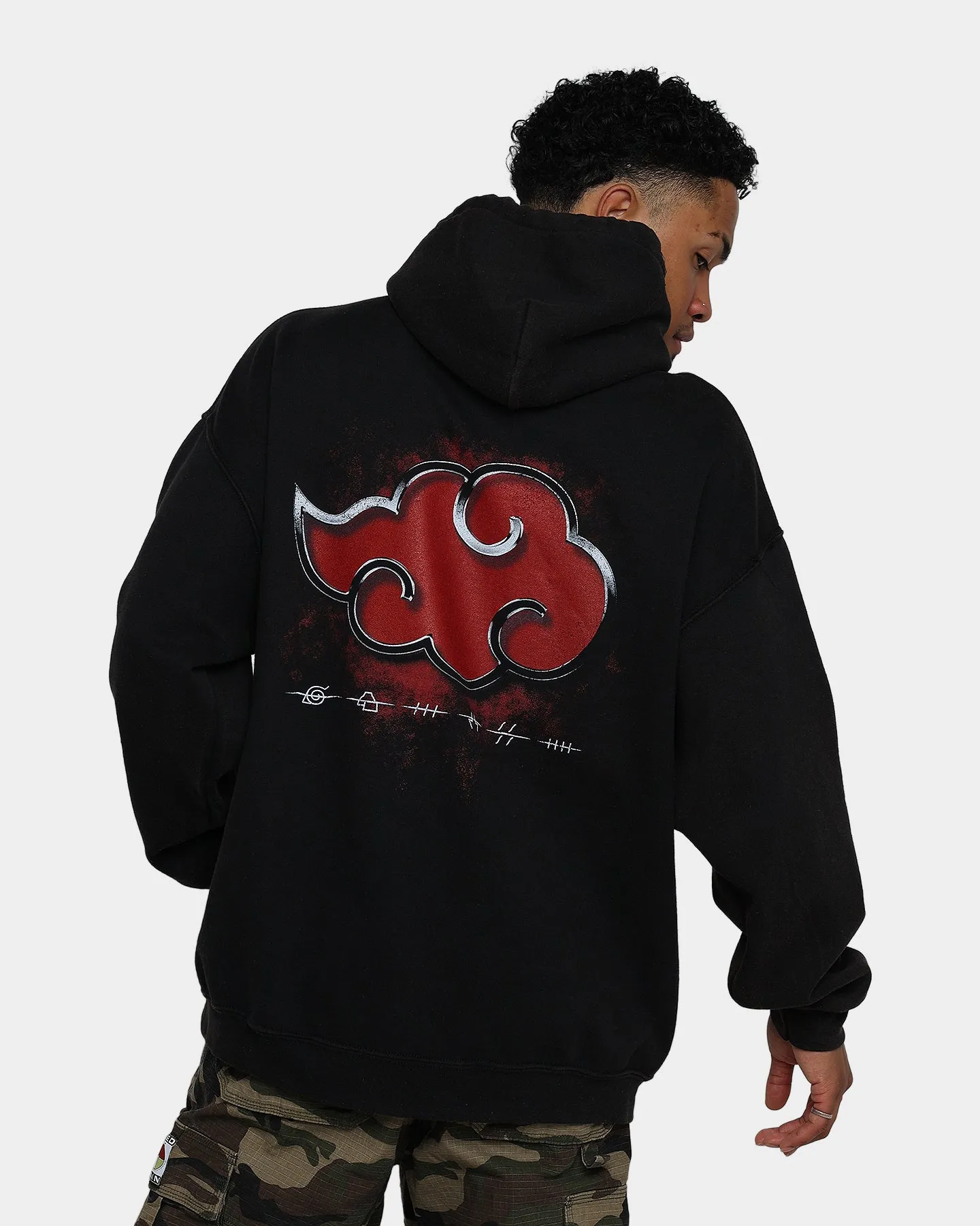 Goat Crew X Naruto Akatsuki Organic Premium Vintage Hoodie Vintage Black sold by Culture Kings product image thumbnail 2