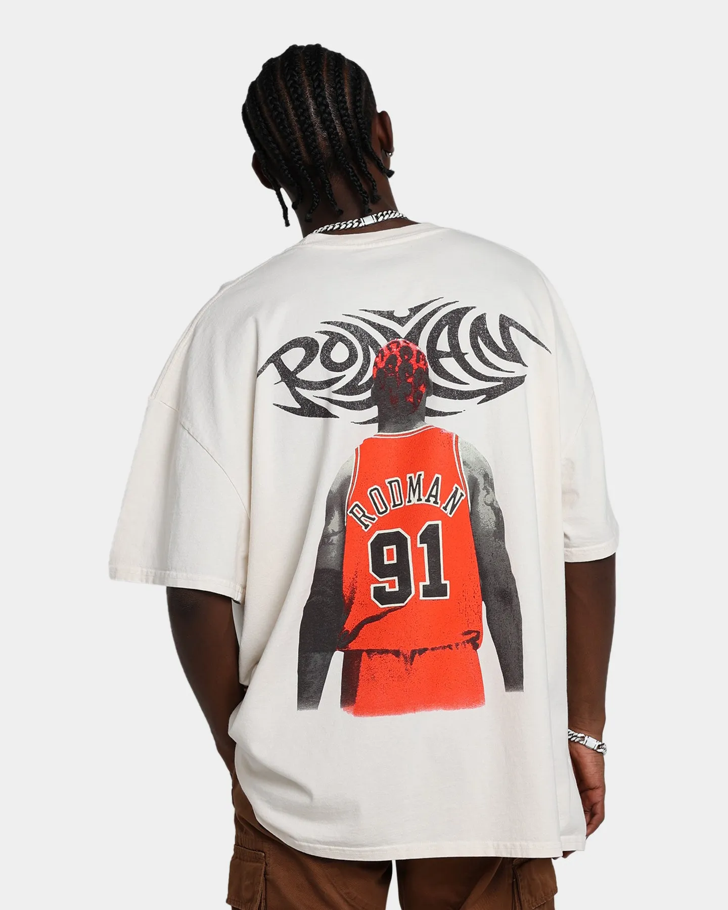 Rodman Brand Rodman Signature Vintage T-Shirt Off White sold by Culture Kings product image thumbnail 2