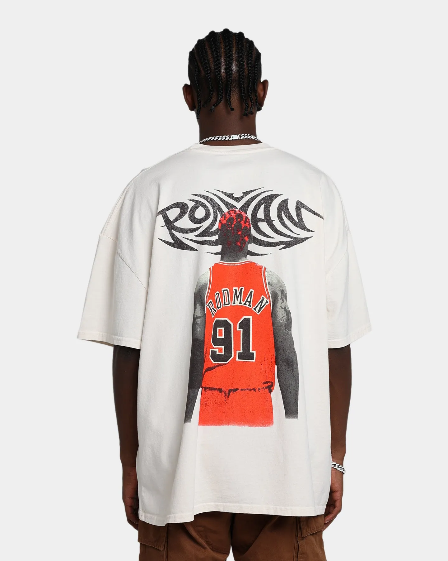 Rodman Brand Rodman Signature Vintage T-Shirt Off White sold by Culture Kings product image thumbnail 5