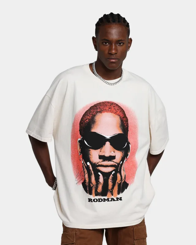 Rodman Brand Rodman Signature Vintage T-Shirt Off White made by Culture Kings
