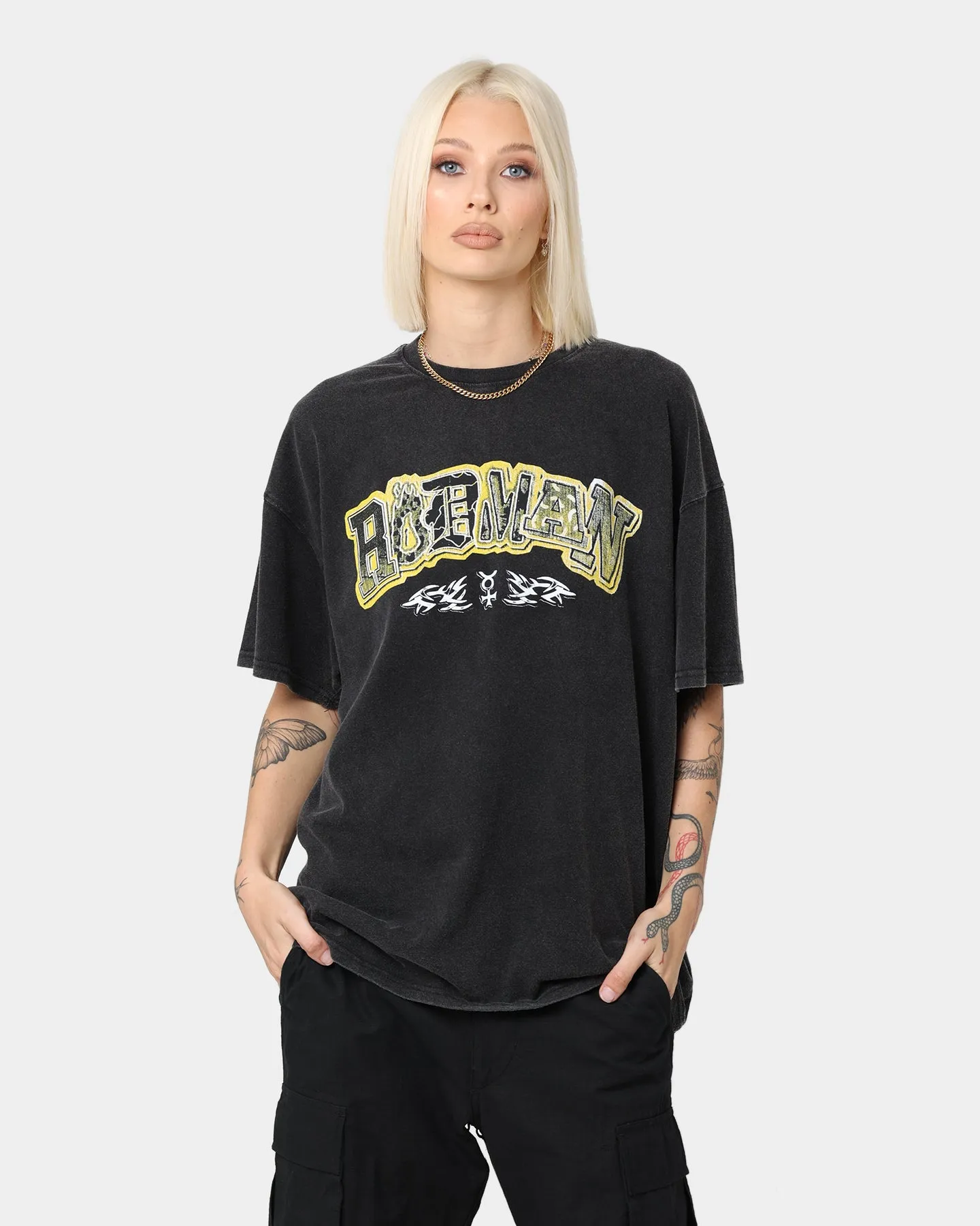 Rodman Brand Zine Vintage T-Shirt Vintage Black sold by Culture Kings product image thumbnail 2