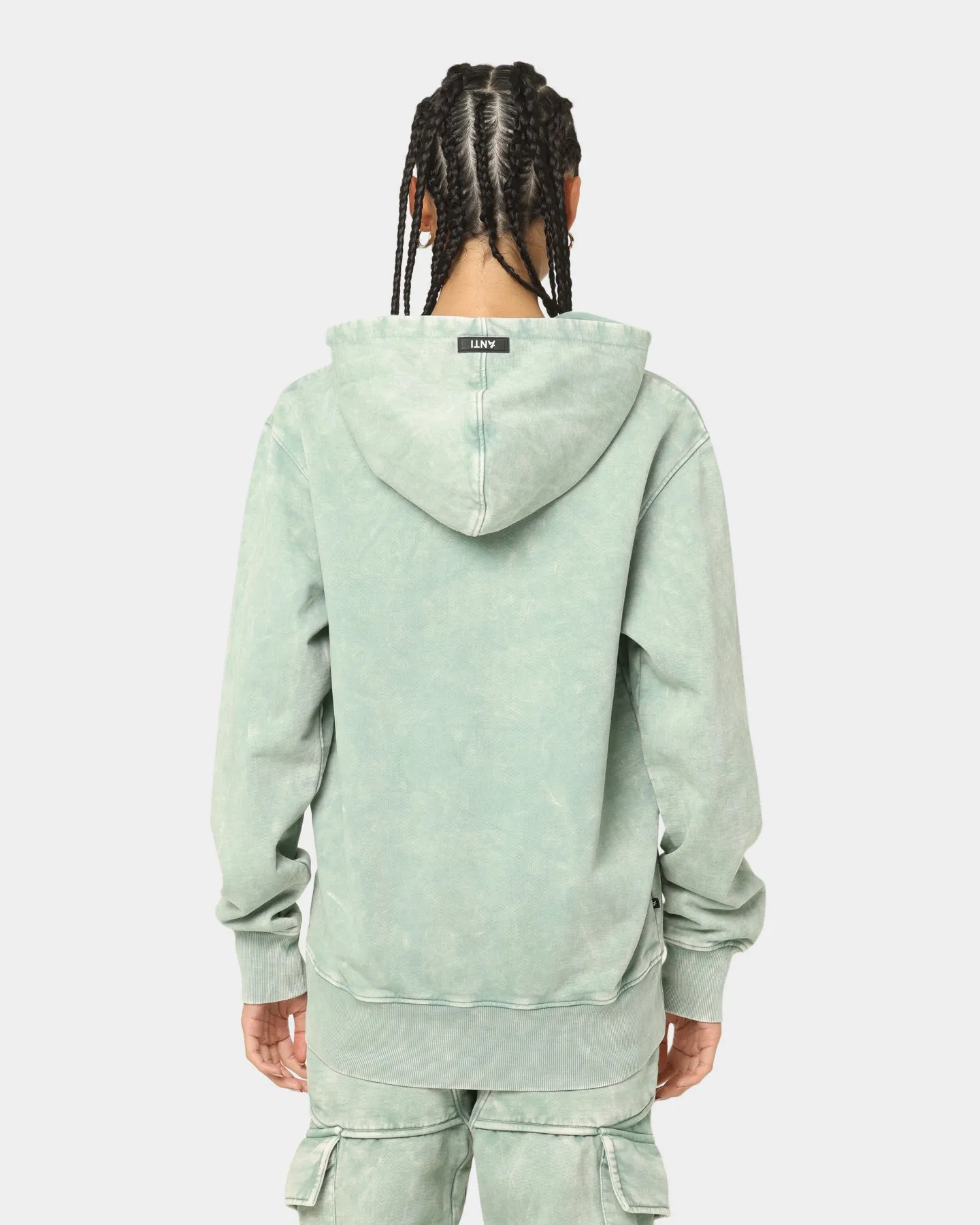 The Anti Order Anti Essential Hoodie Green Crystal sold by Culture Kings product image thumbnail 5