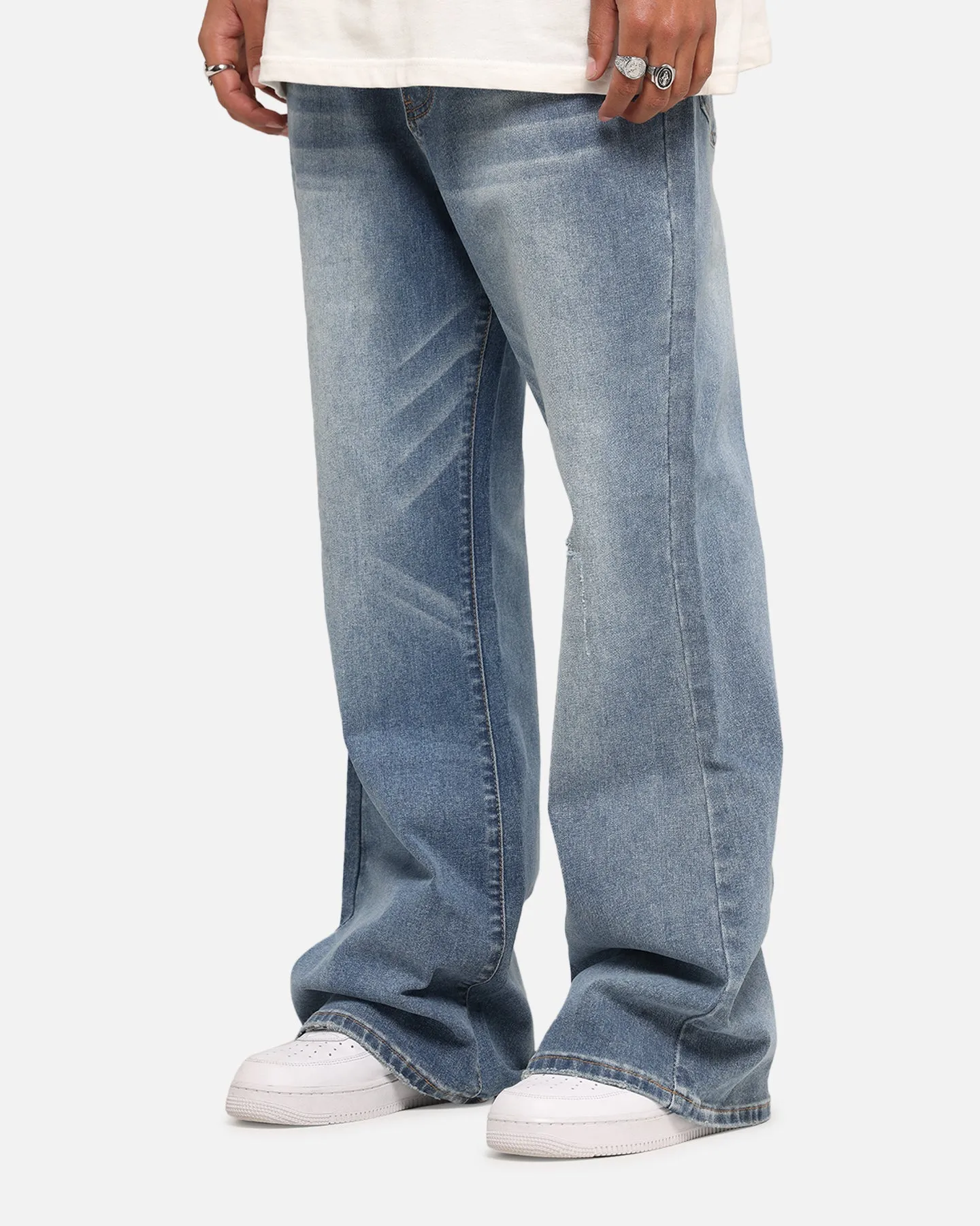 XXIII Game Play Flared Jeans Blue Denim sold by Culture Kings product image thumbnail 3