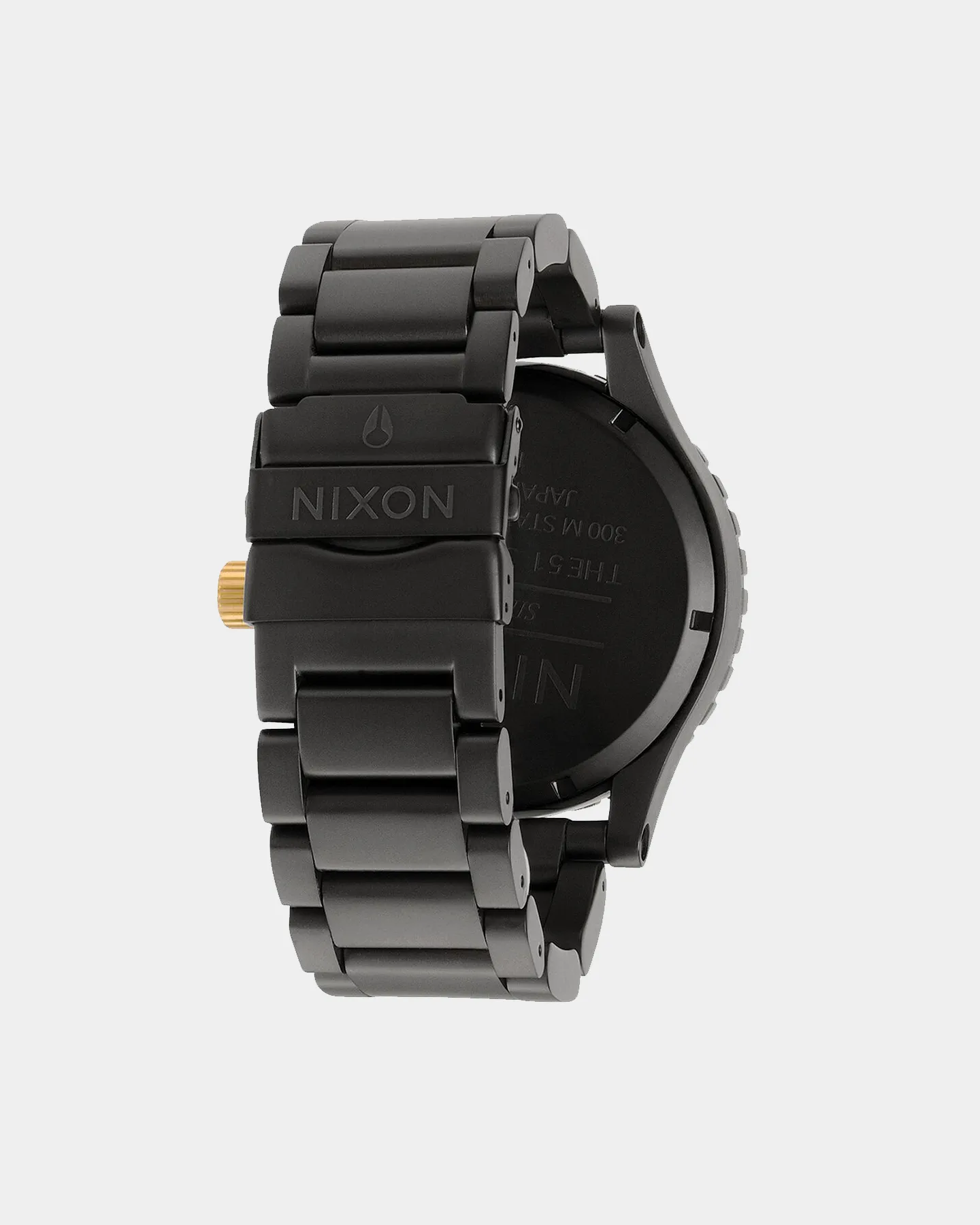 Nixon 51-30 Chrono Matte Black/Gold sold by Culture Kings product image thumbnail 3
