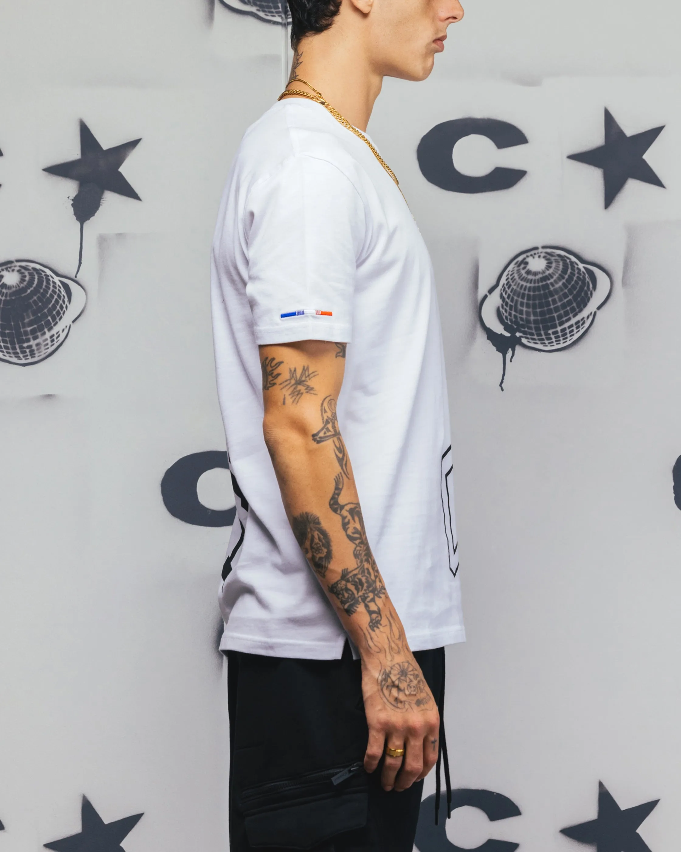Carré Men's Enorme Classique Short Sleeve T-Shirt White sold by Culture Kings product image thumbnail 4