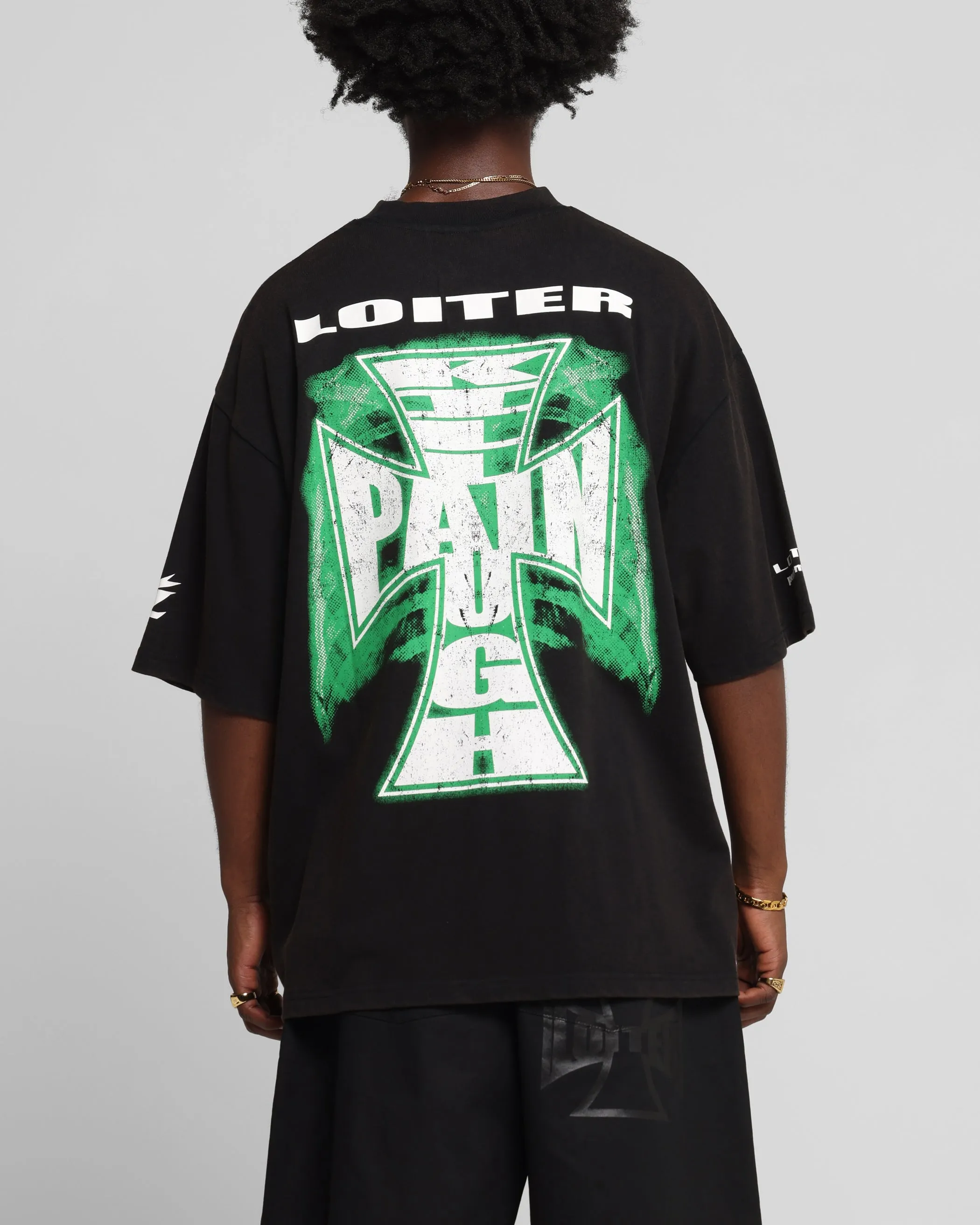 Loiter Liberty Vintage T-Shirt Vintage Black sold by Culture Kings