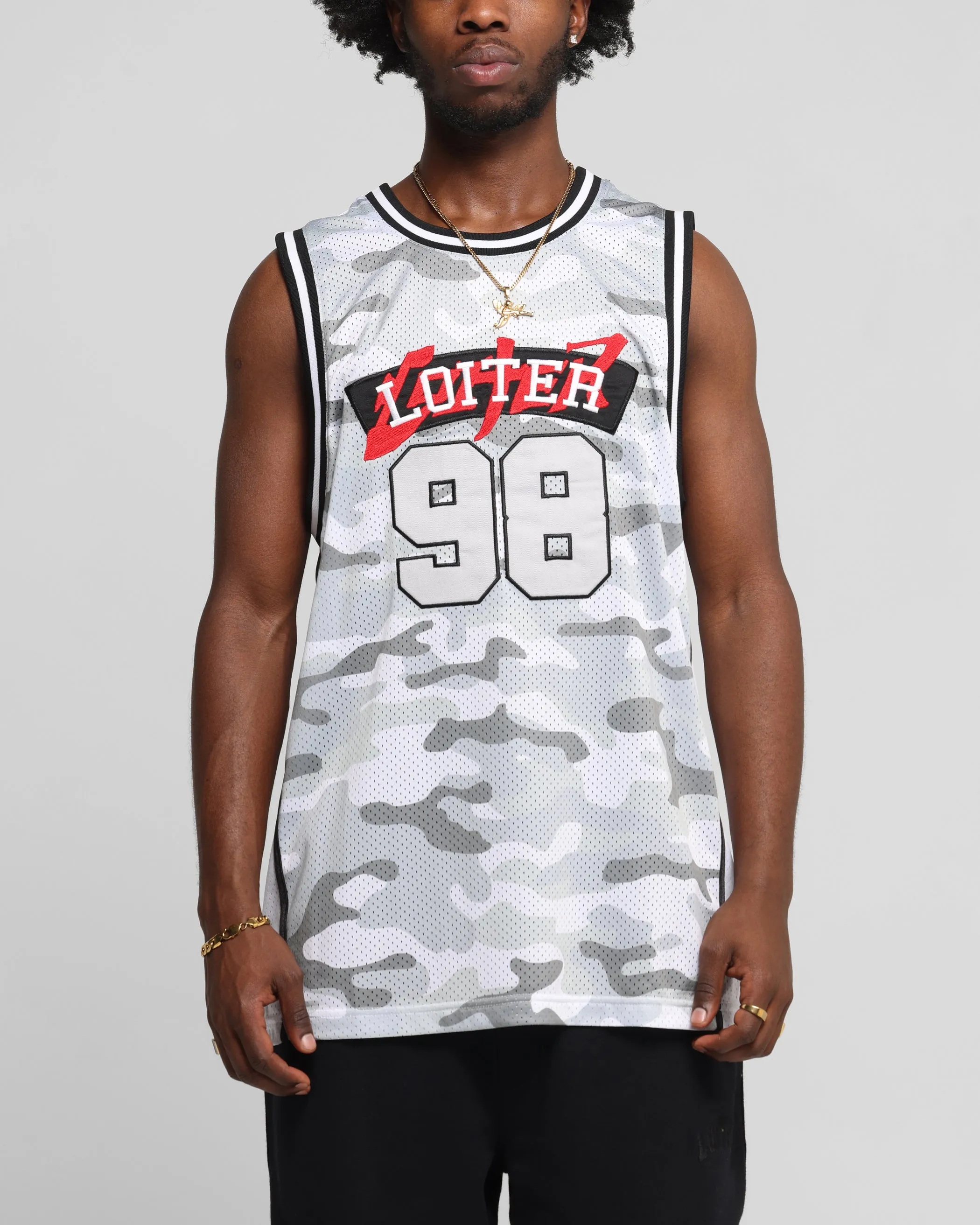 Loiter Midway Jersey Snow Camo sold by Culture Kings