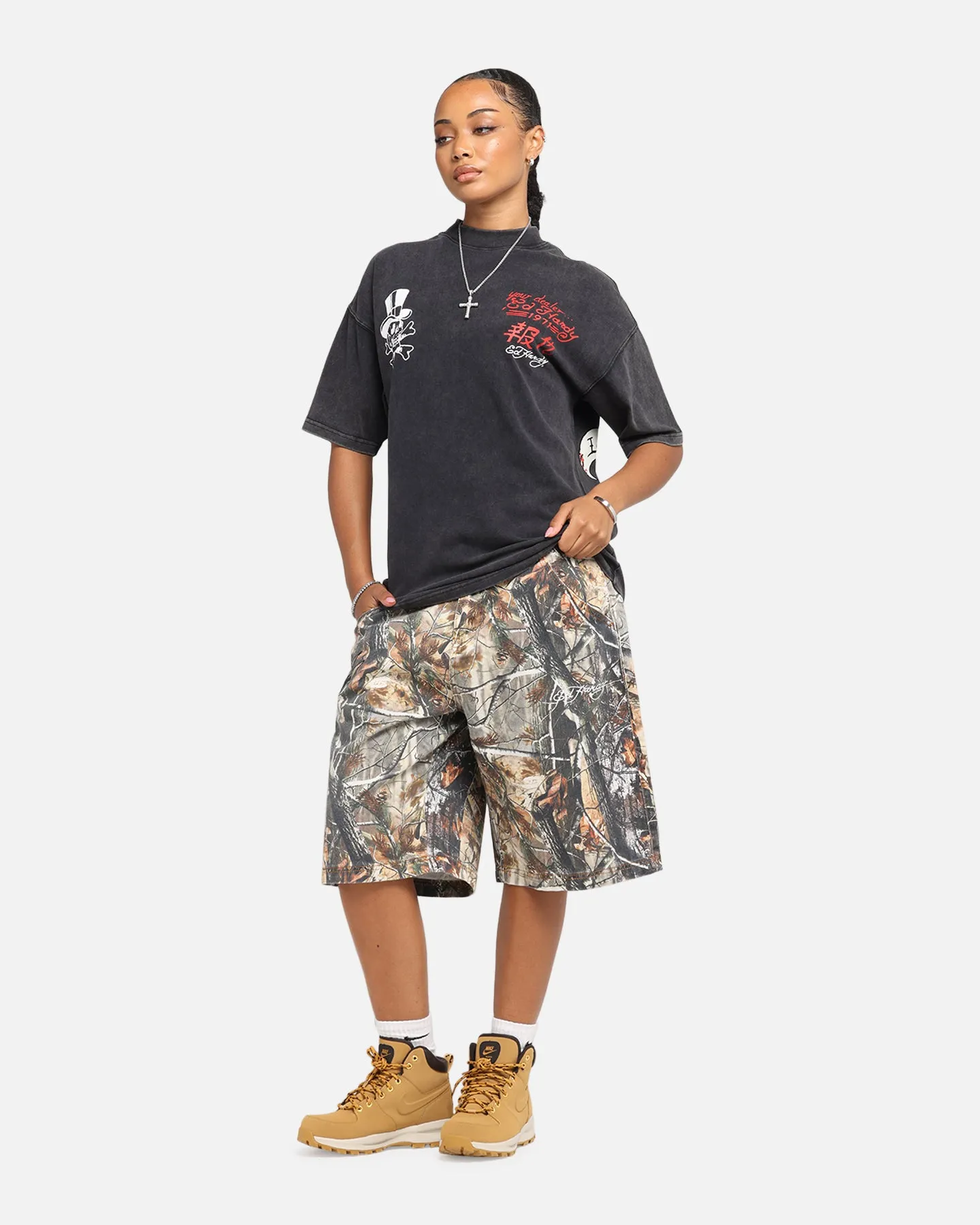 Ed Hardy Love Kills Oversized T-Shirt Black sold by Culture Kings product image thumbnail 4
