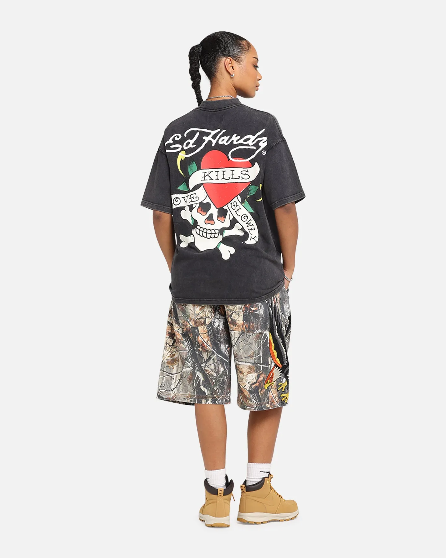 Ed Hardy Love Kills Oversized T-Shirt Black sold by Culture Kings product image thumbnail 3