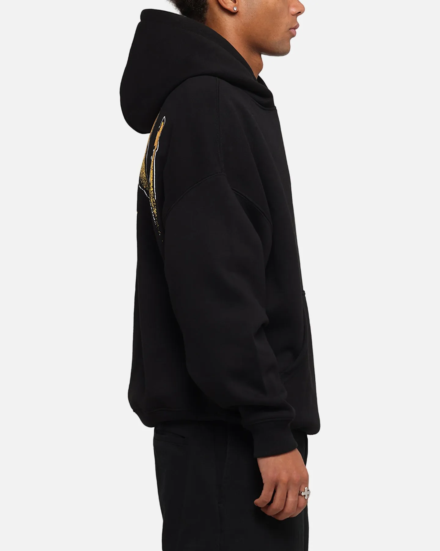 The Anti Order Anti Collegate Boxy Hoodie Black sold by Culture Kings product image thumbnail 5