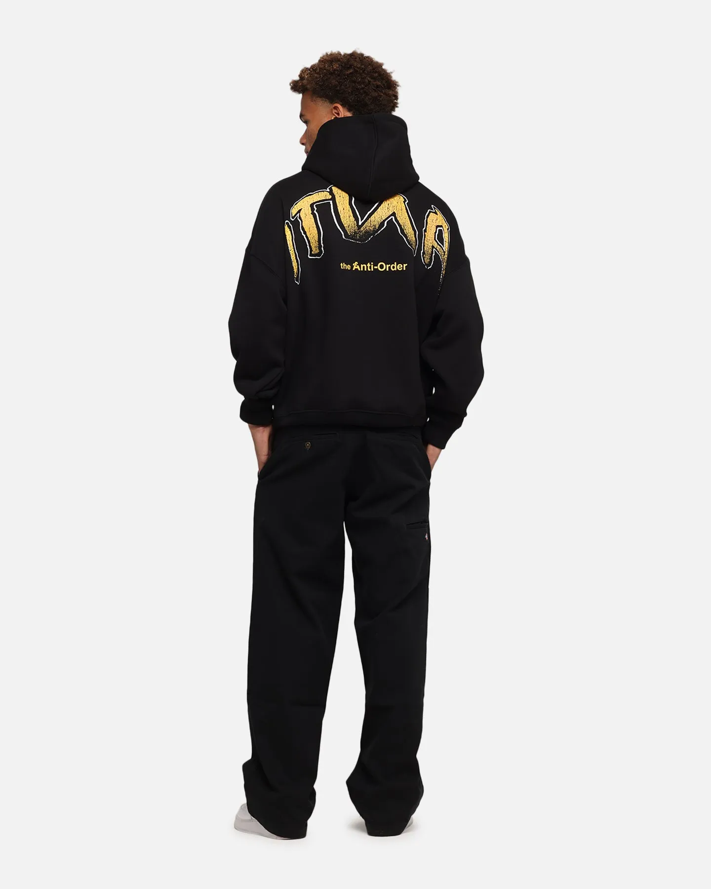 The Anti Order Anti Collegate Boxy Hoodie Black sold by Culture Kings product image thumbnail 3