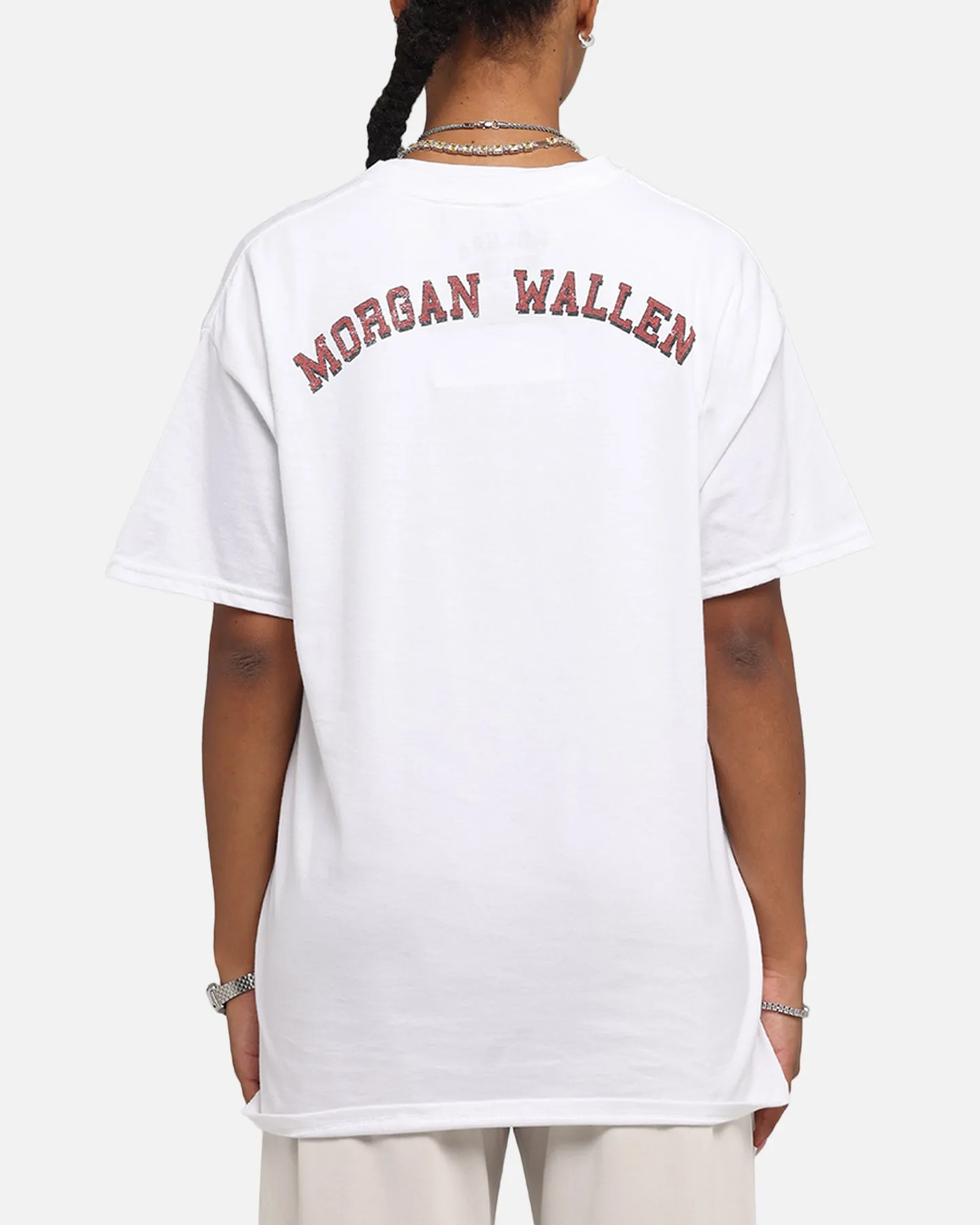 Morgan Wallen Morgan Star T-Shirt White sold by Culture Kings