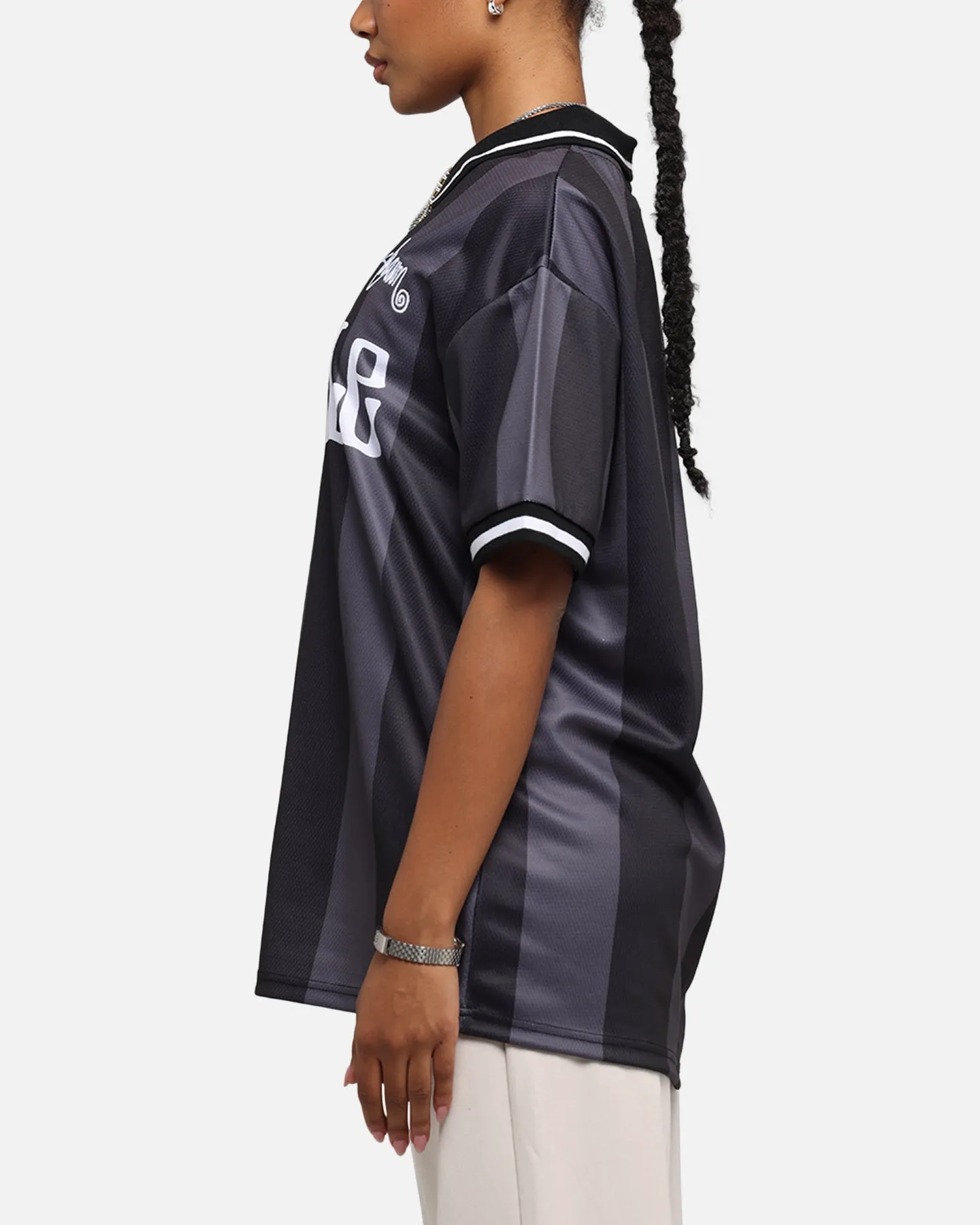 S Double Football Jersey Black Stripe sold by Culture Kings product image thumbnail 5