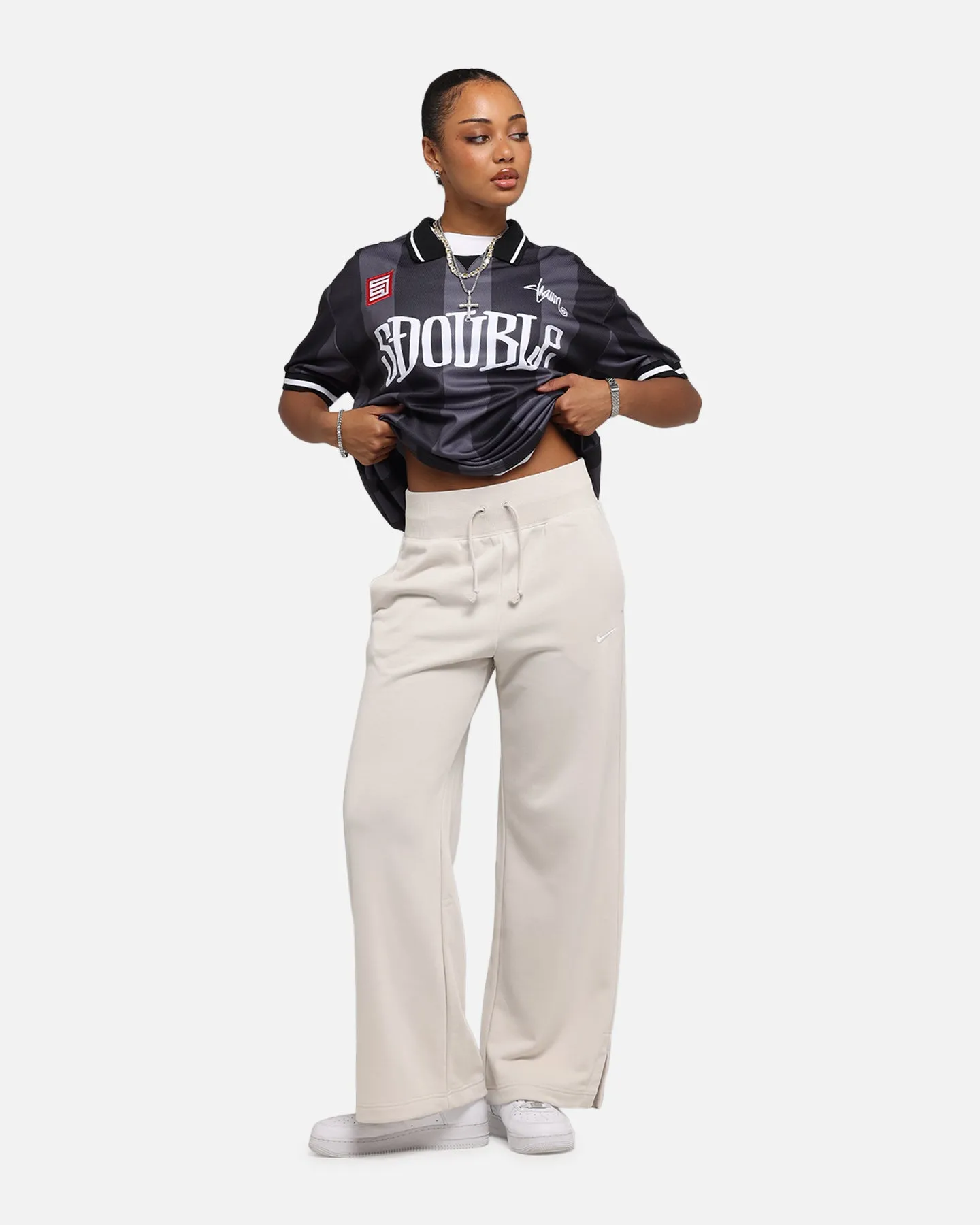 S Double Football Jersey Black Stripe sold by Culture Kings product image thumbnail 2